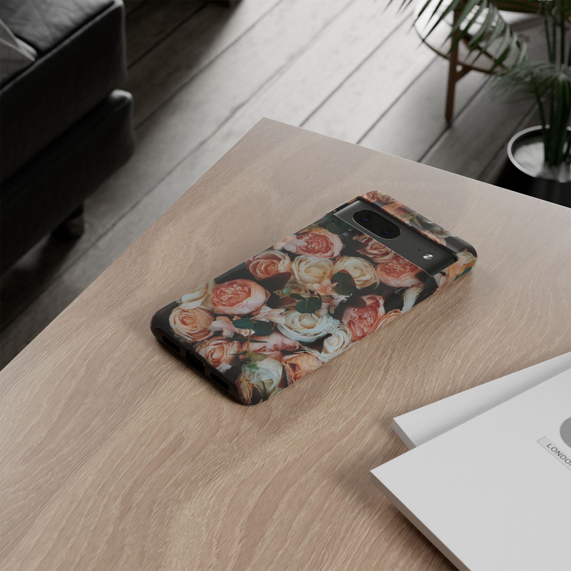 Floral Phone Case - Tough Cases, Rose Design, Floral Protection, Gift for Her, Cute Mobile Cover, Eco-Friendly Case - FORMO