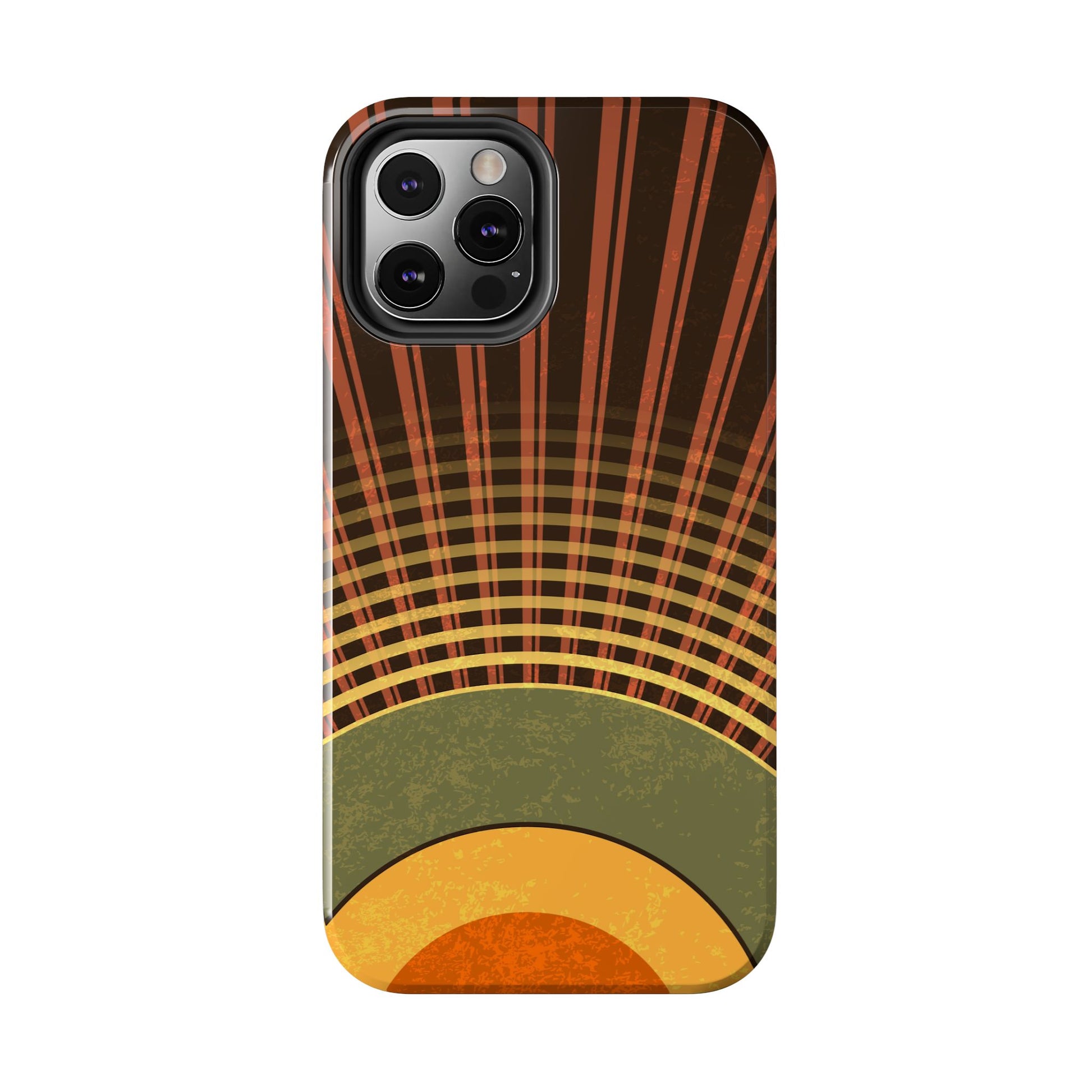 Retro Sunrise Tough Phone Case (iPhone & Samsung Compatible) - FORMO