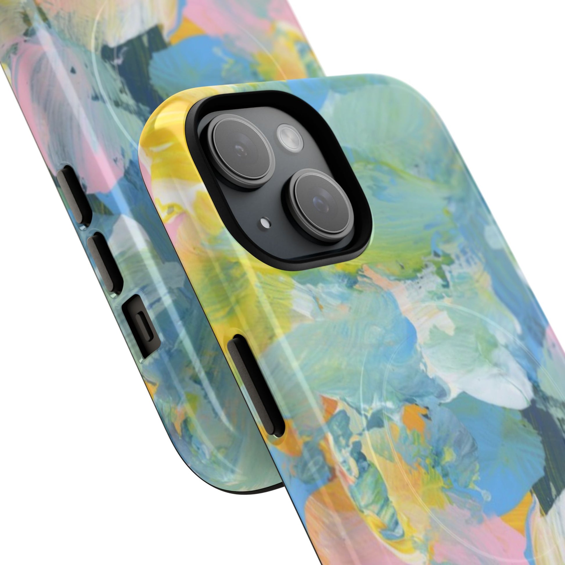 Colorful Tough Magnetic Phone Case, Vibrant Phone Protection, Unique Gift for Her, Modern Design, Holiday Gift Idea - FORMO