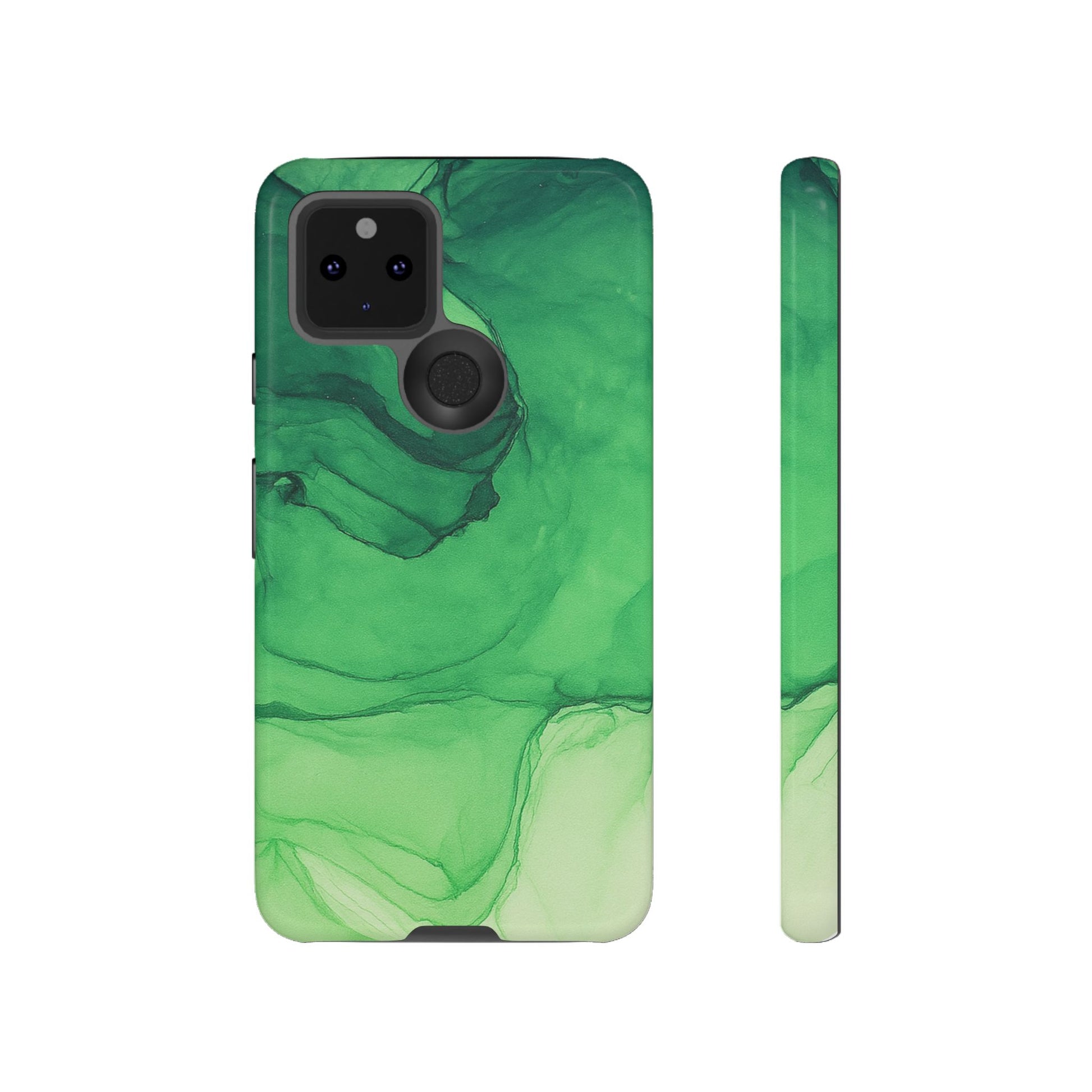 Stylish Phone Case for Nature Lovers, Tough Cases, Green Marble Design, Organic Aesthetic, Unique Gift, Eco-friendly Accessories