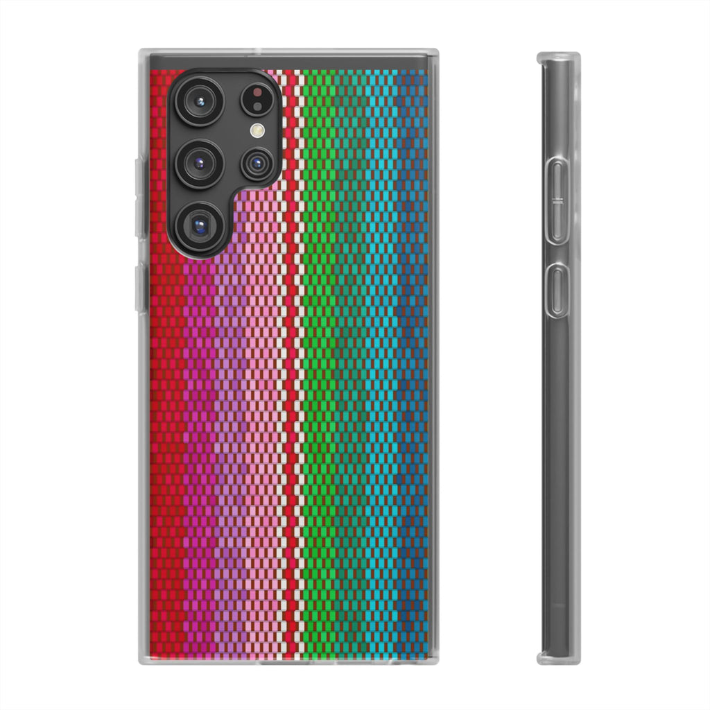 Colorful Striped Flexi Phone Case (iPhone & Samsung Compatible) - FORMO