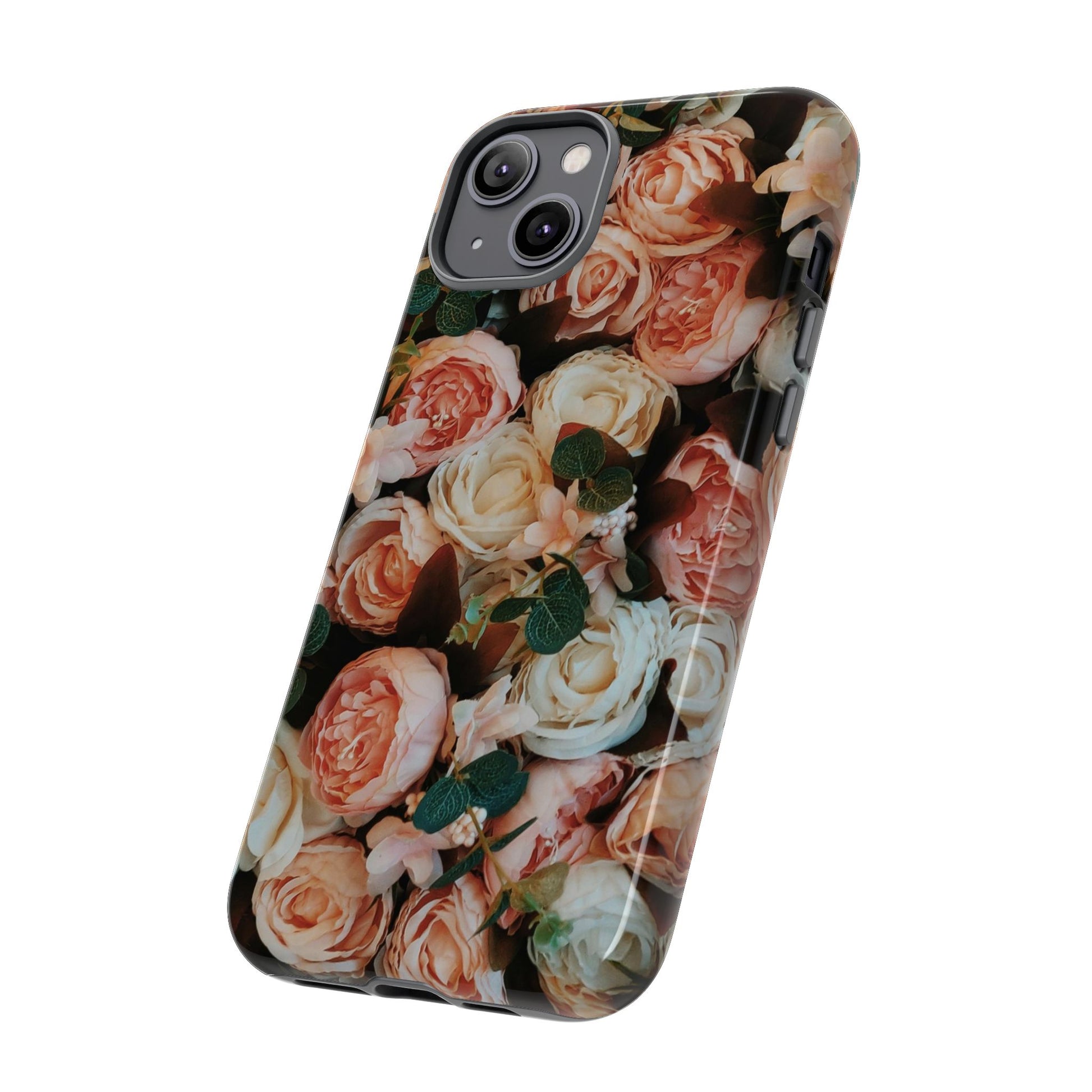 Floral Phone Case - Tough Cases, Rose Design, Floral Protection, Gift for Her, Cute Mobile Cover, Eco-Friendly Case - FORMO