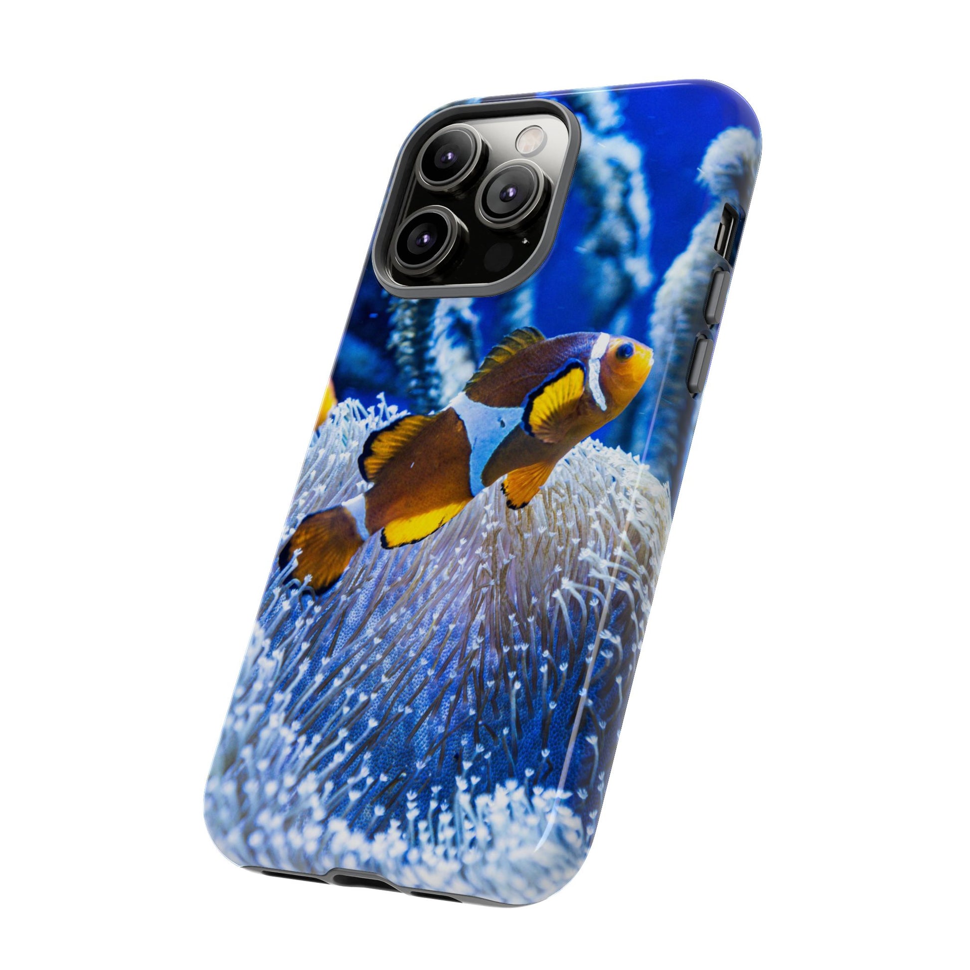 Colorful Marine Life Phone Case, Fish Case, Ocean Lover Gift, Underwater Art, Unique Phone Cover, Tough Phone Protector - FORMO