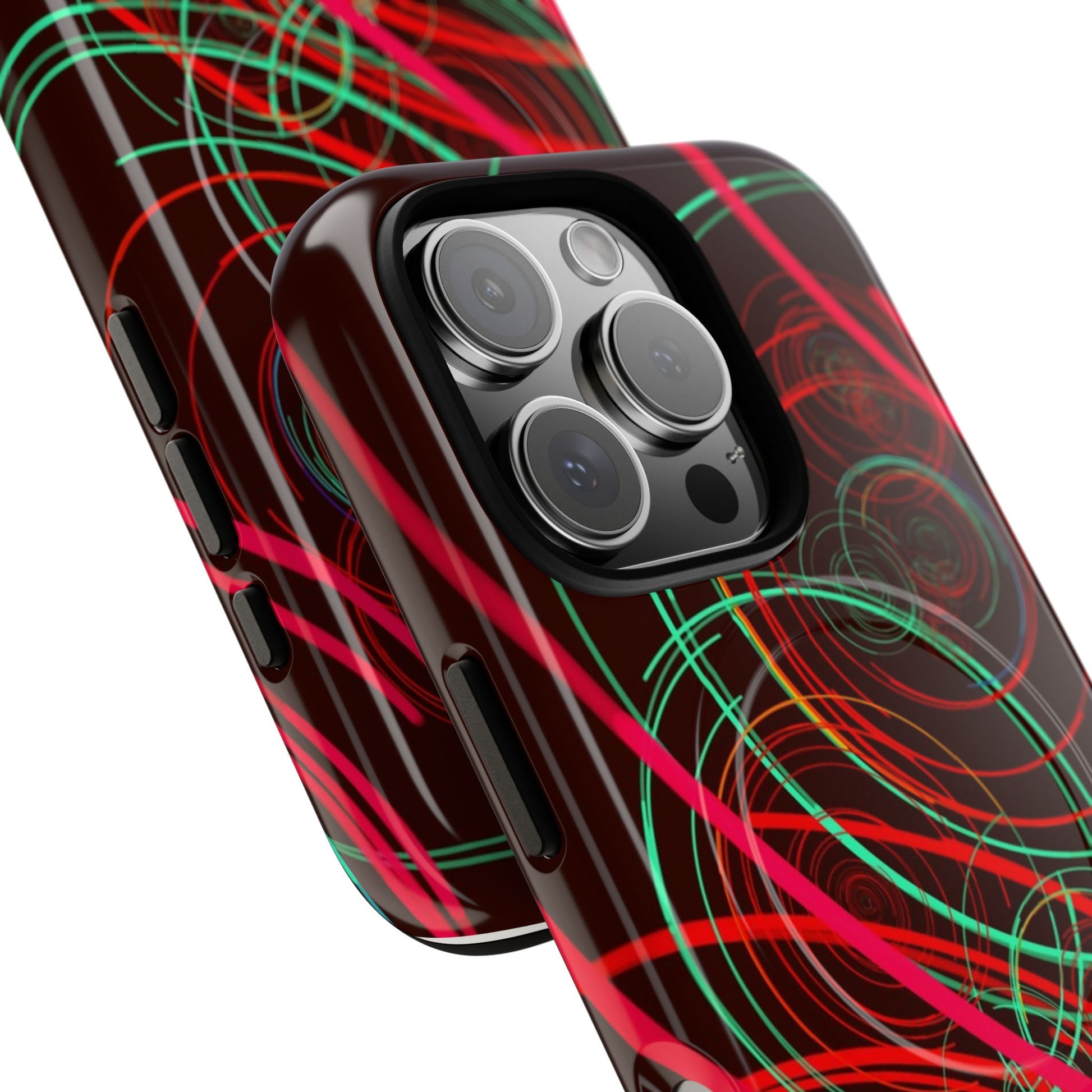 Vibrant Spiral Magnetic Phone Case (iPhone & Samsung Compatible) - FORMO