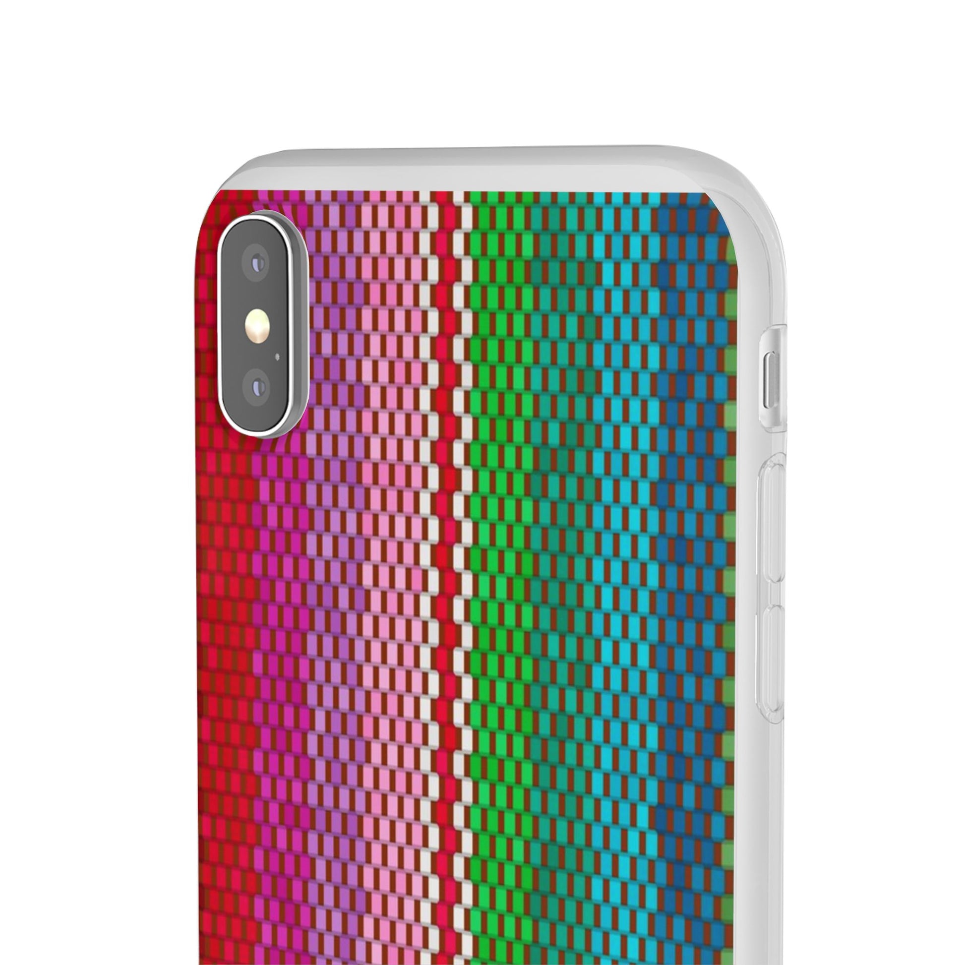 Colorful Striped Flexi Phone Case (iPhone & Samsung Compatible) - FORMO