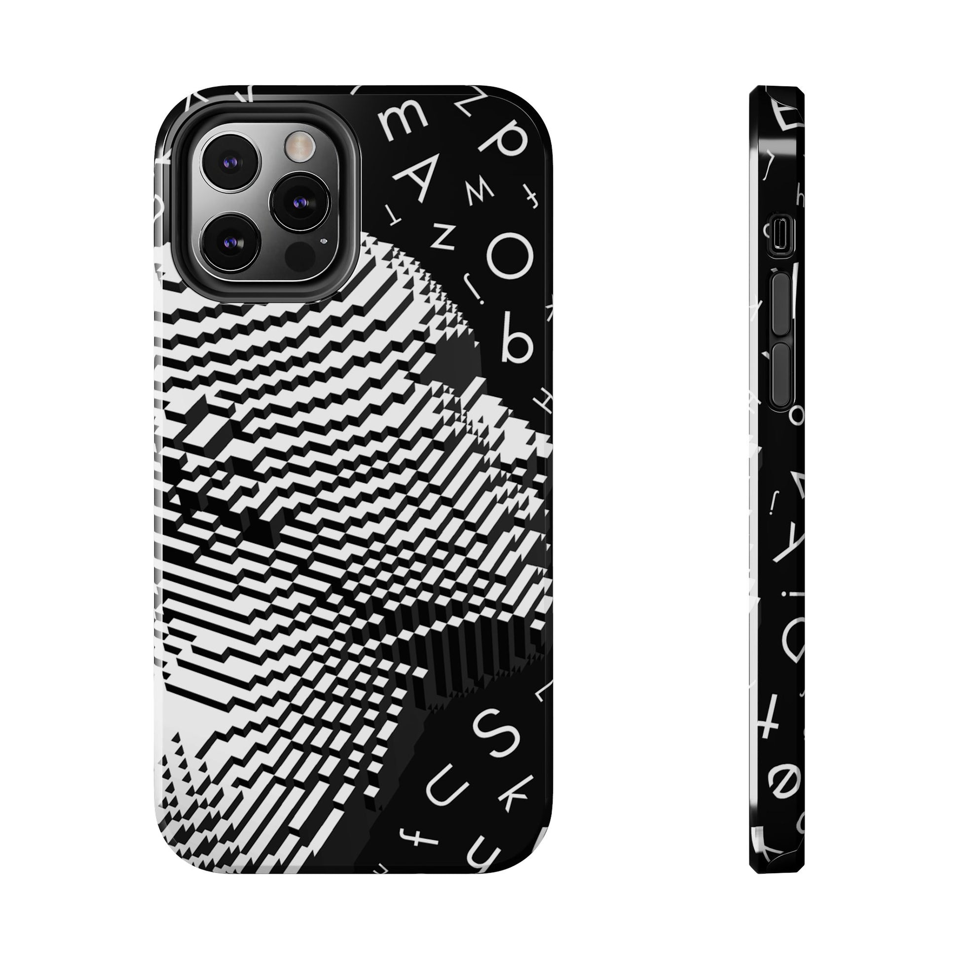 Mono Matrix Tough Phone Case (iPhone & Samsung Compatible) - FORMO