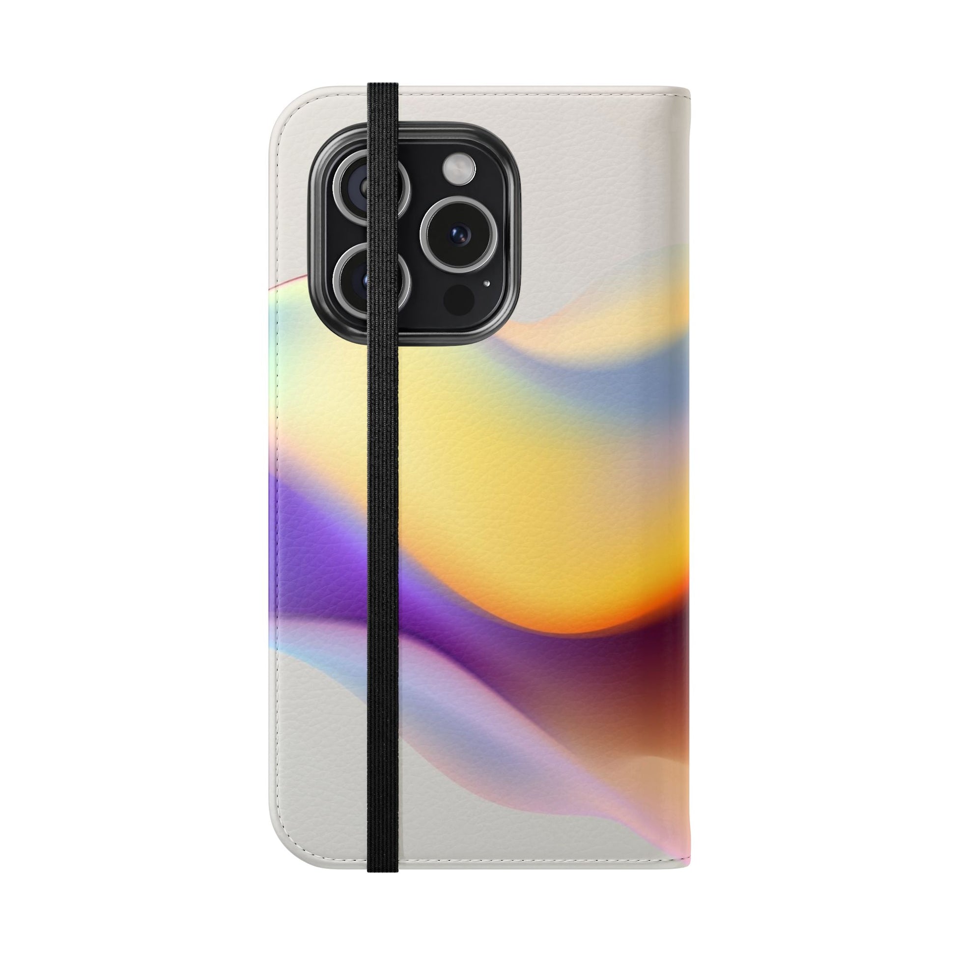 Abstract Gradient Wave Phone Wallet Case (iPhone & Samsung Compatible) - FORMO