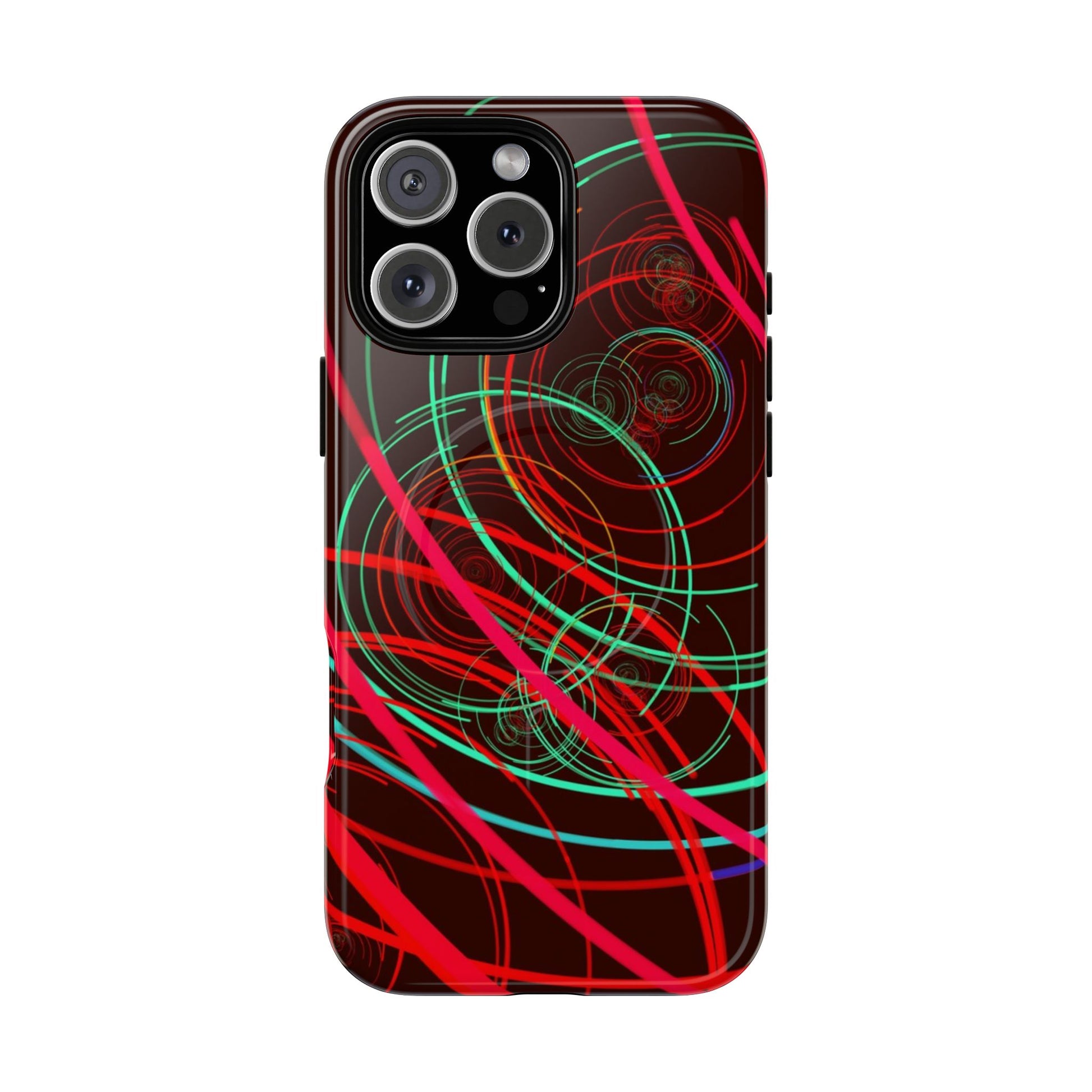 Vibrant Spiral Magnetic Phone Case (iPhone & Samsung Compatible) - FORMO