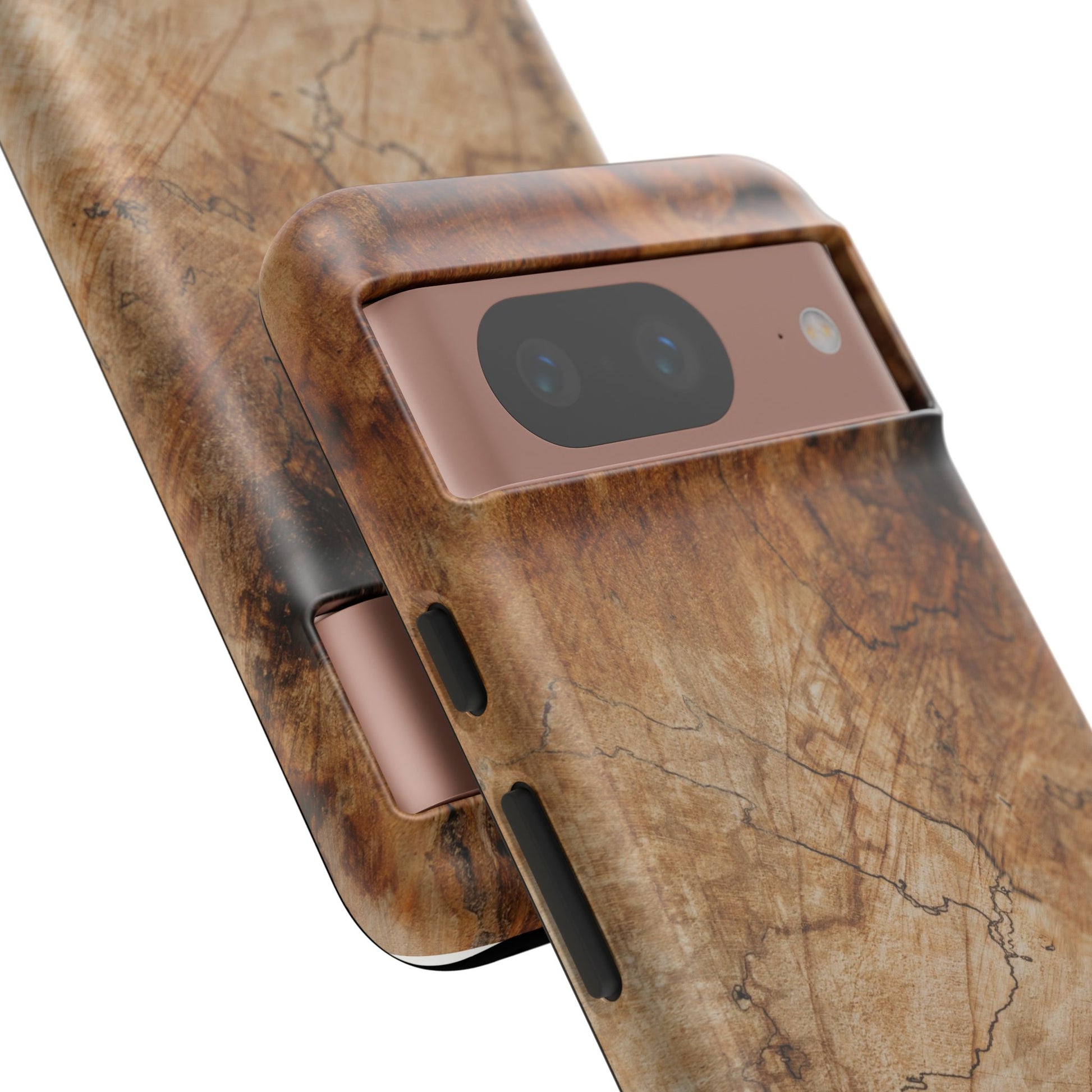 Woodland-Inspired Phone Case | Tough Cases, Natural Wood Grain Cover, Rustic Tech Accessory, Nature Lover Gift, Eco-Friendly - FORMO