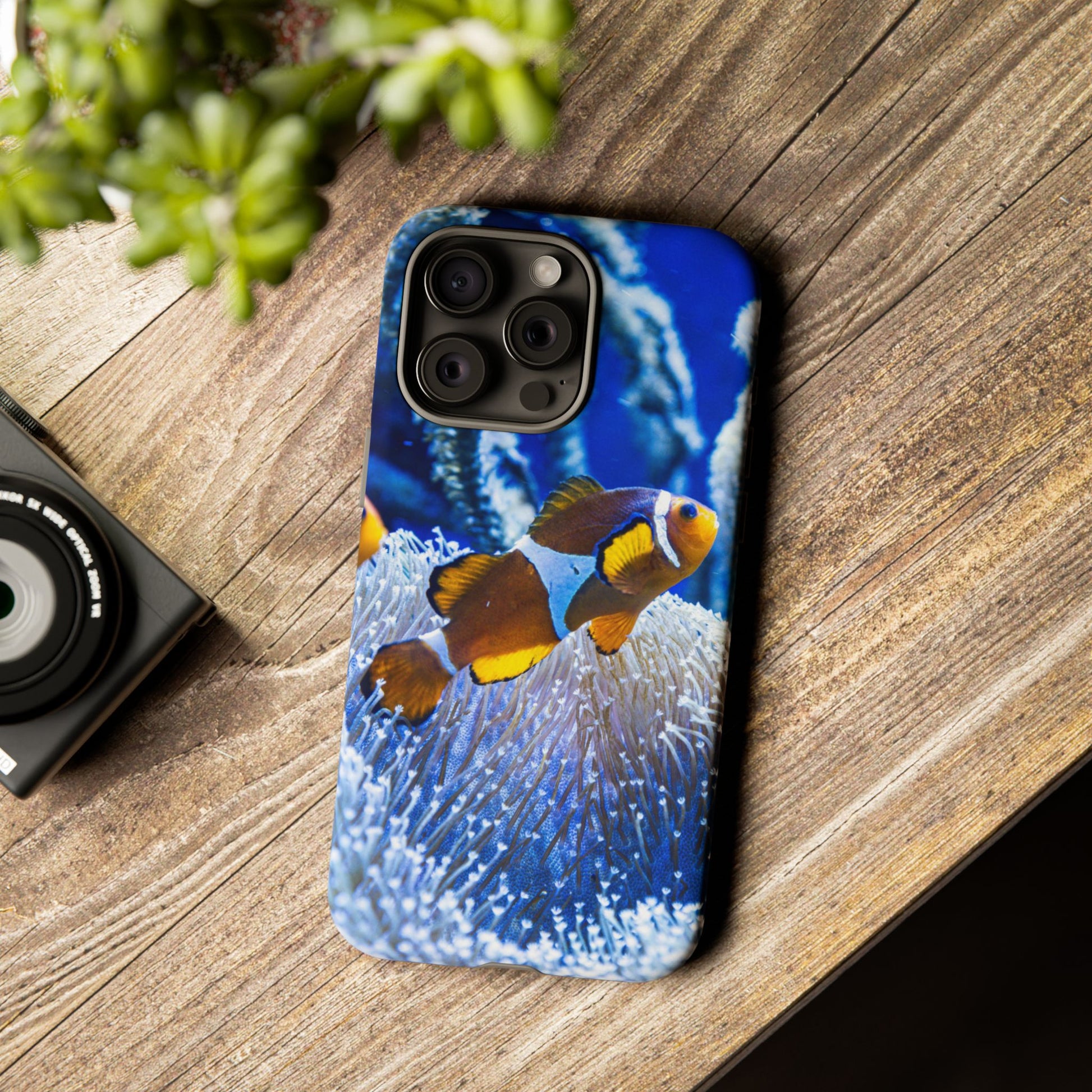 Colorful Marine Life Phone Case, Fish Case, Ocean Lover Gift, Underwater Art, Unique Phone Cover, Tough Phone Protector - FORMO