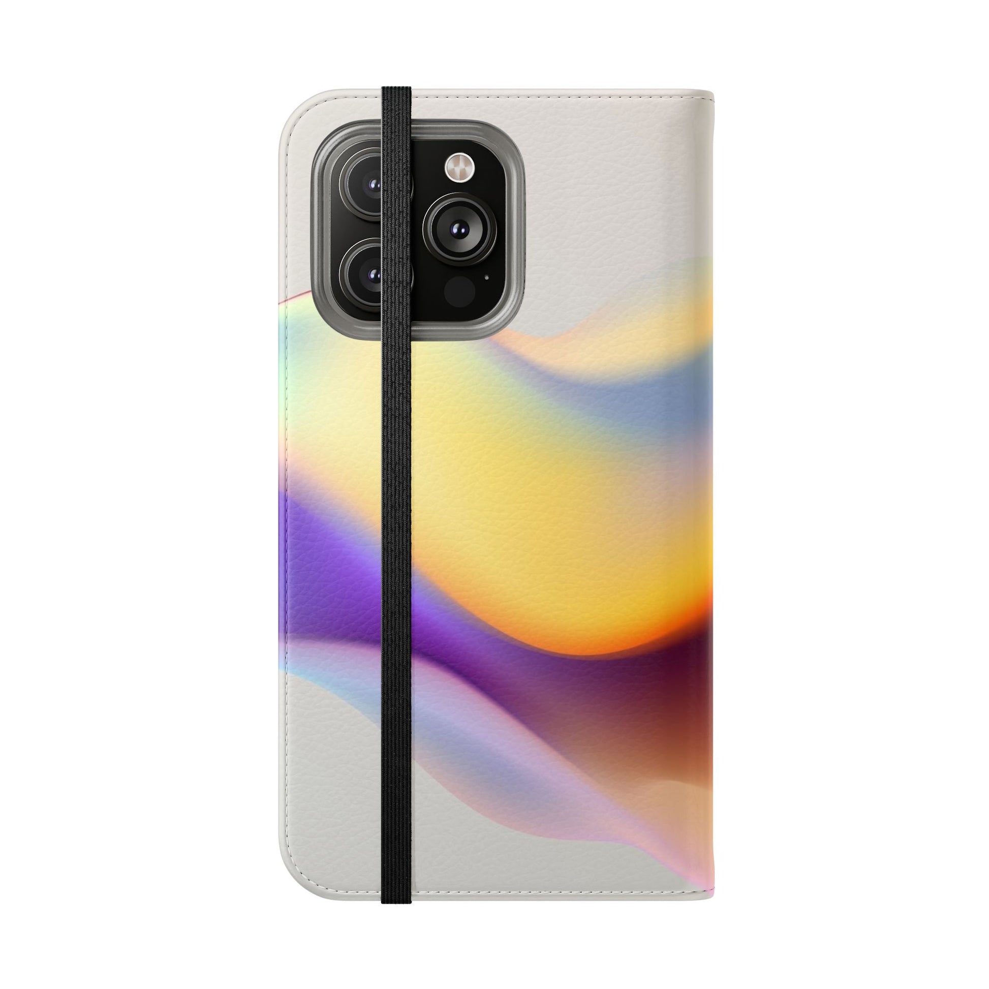 Abstract Gradient Wave Phone Wallet Case (iPhone & Samsung Compatible) - FORMO
