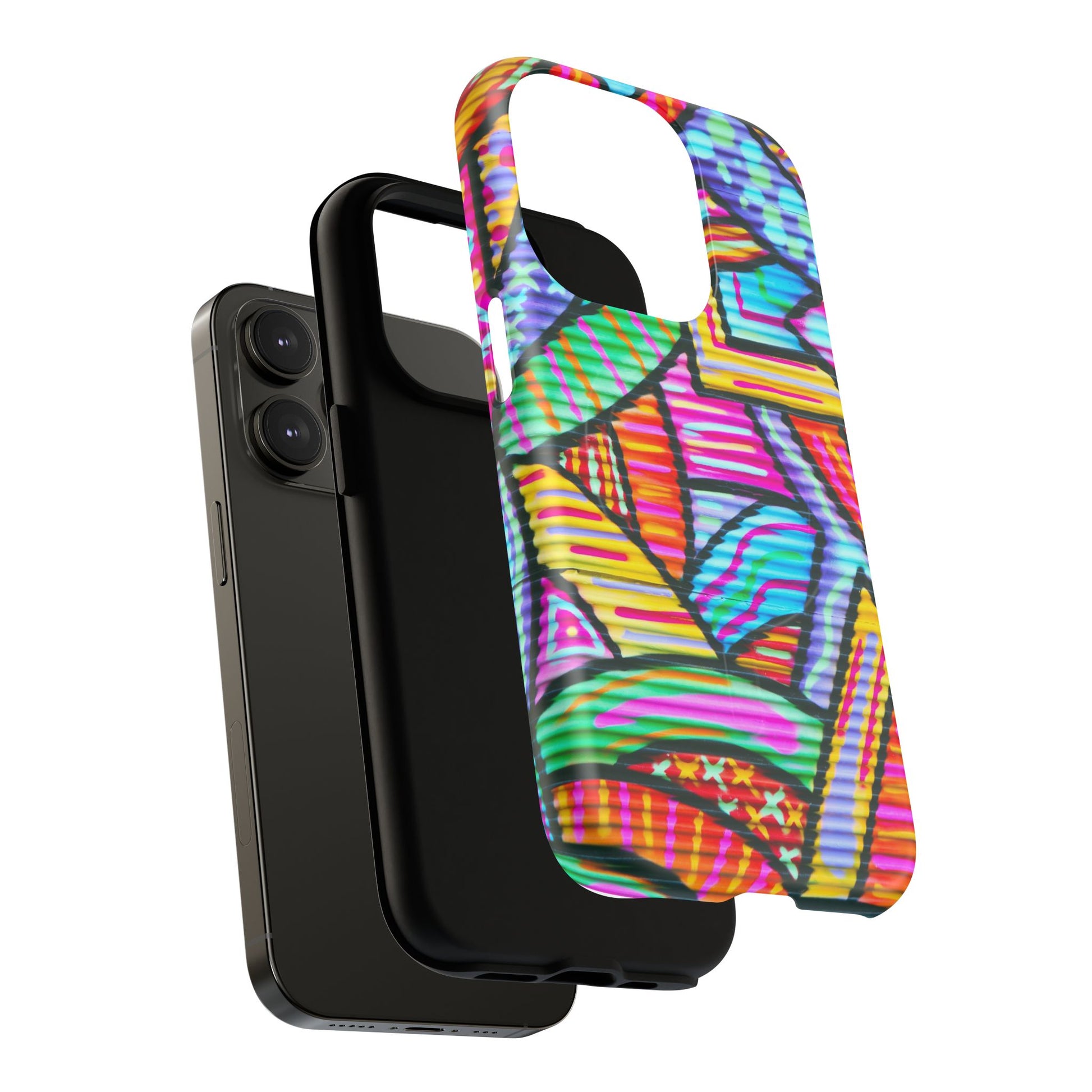 Vibrant Tough Magnetic Phone Case, Colorful Phone Cover, Artistic Mobile Protection, Unique Gift for Tech Lovers, Phone Accessories - FORMO