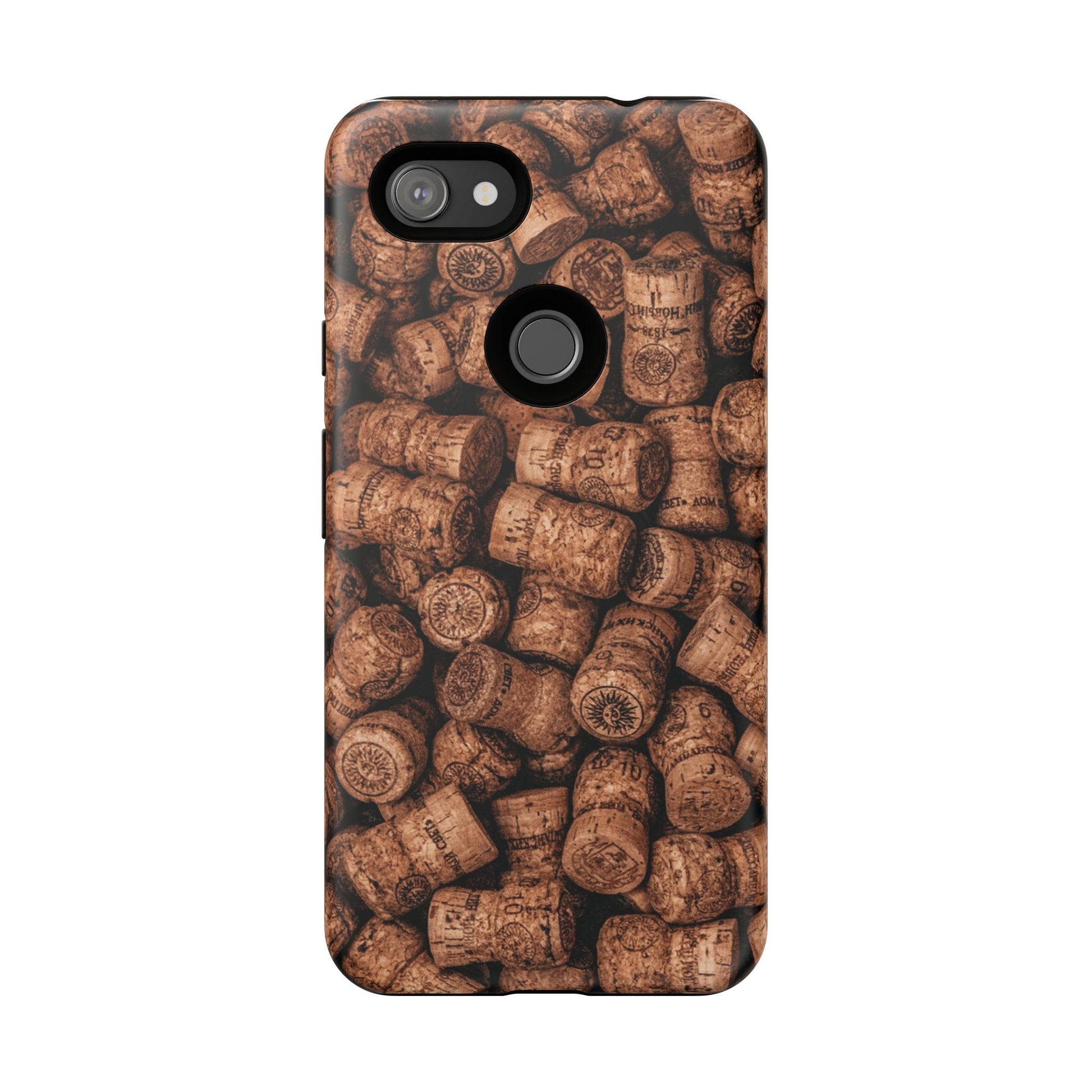 Cork Pattern Phone Case - Eco-Friendly, Vintage Style, Rustic Gifts for Wine Lovers, Housewarming, Birthday, Unique Gift - FORMO
