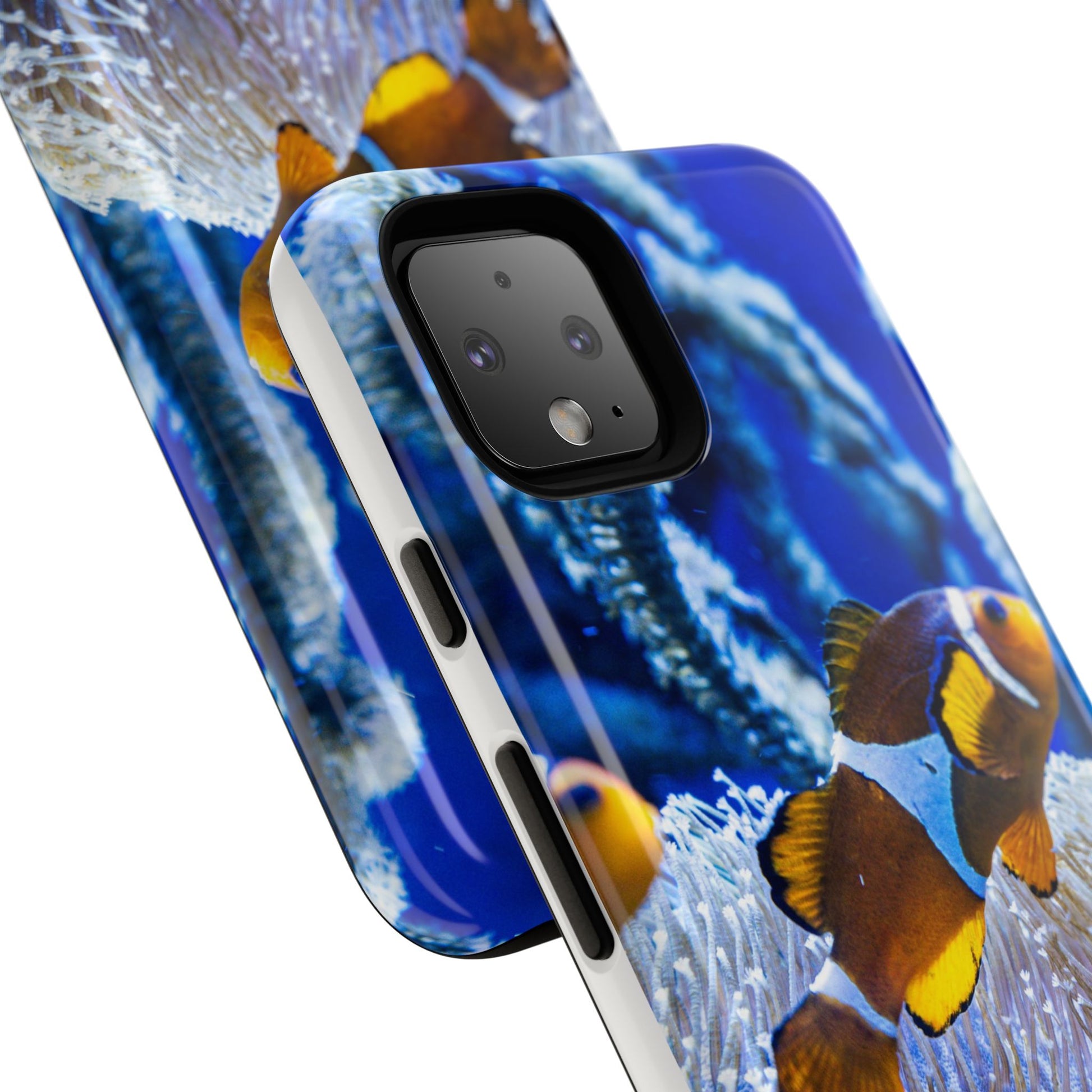 Colorful Marine Life Phone Case, Fish Case, Ocean Lover Gift, Underwater Art, Unique Phone Cover, Tough Phone Protector - FORMO