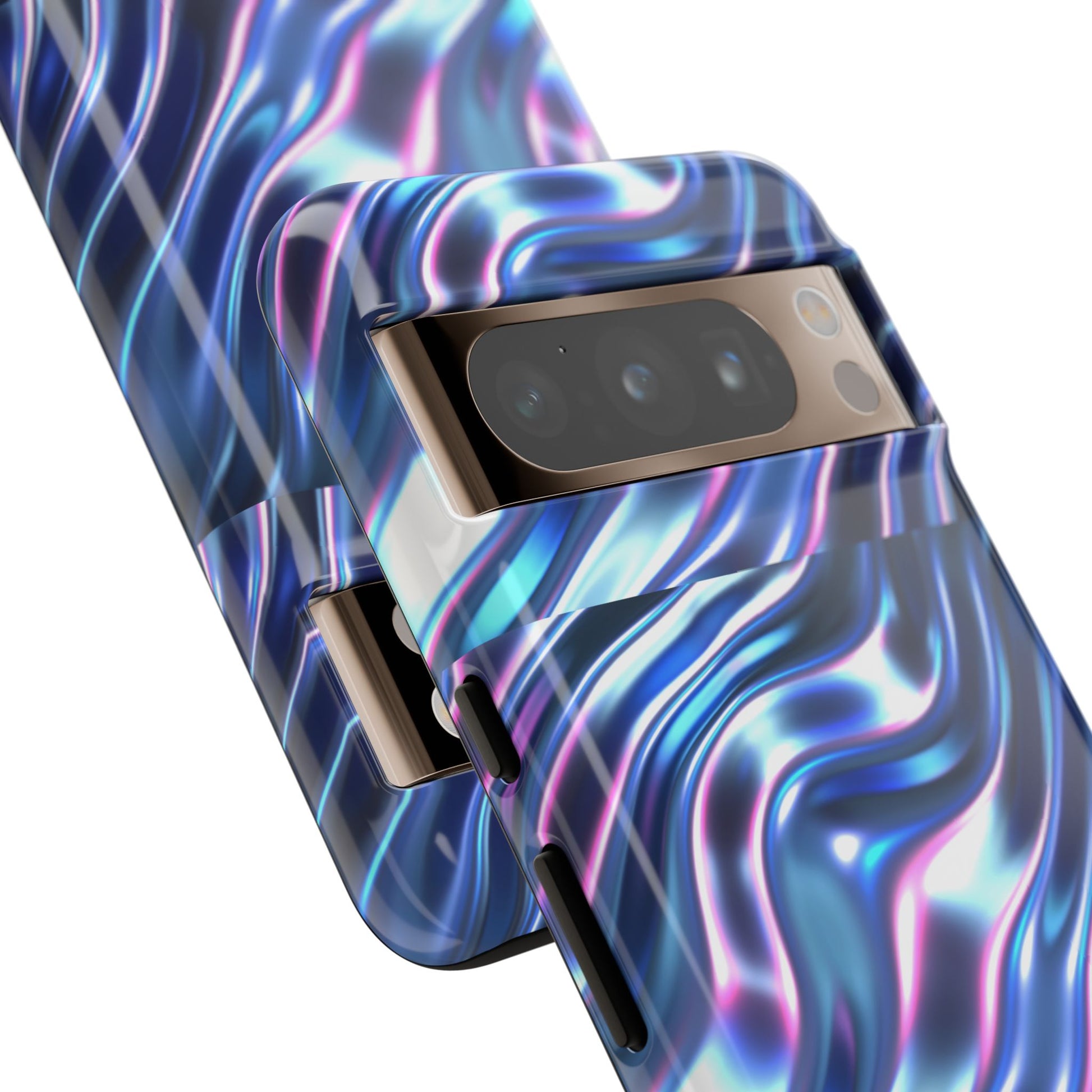 Iridescent Glossy Tough Phone Case (iPhone, Samsung & Google Pixel Compatible) - FORMO
