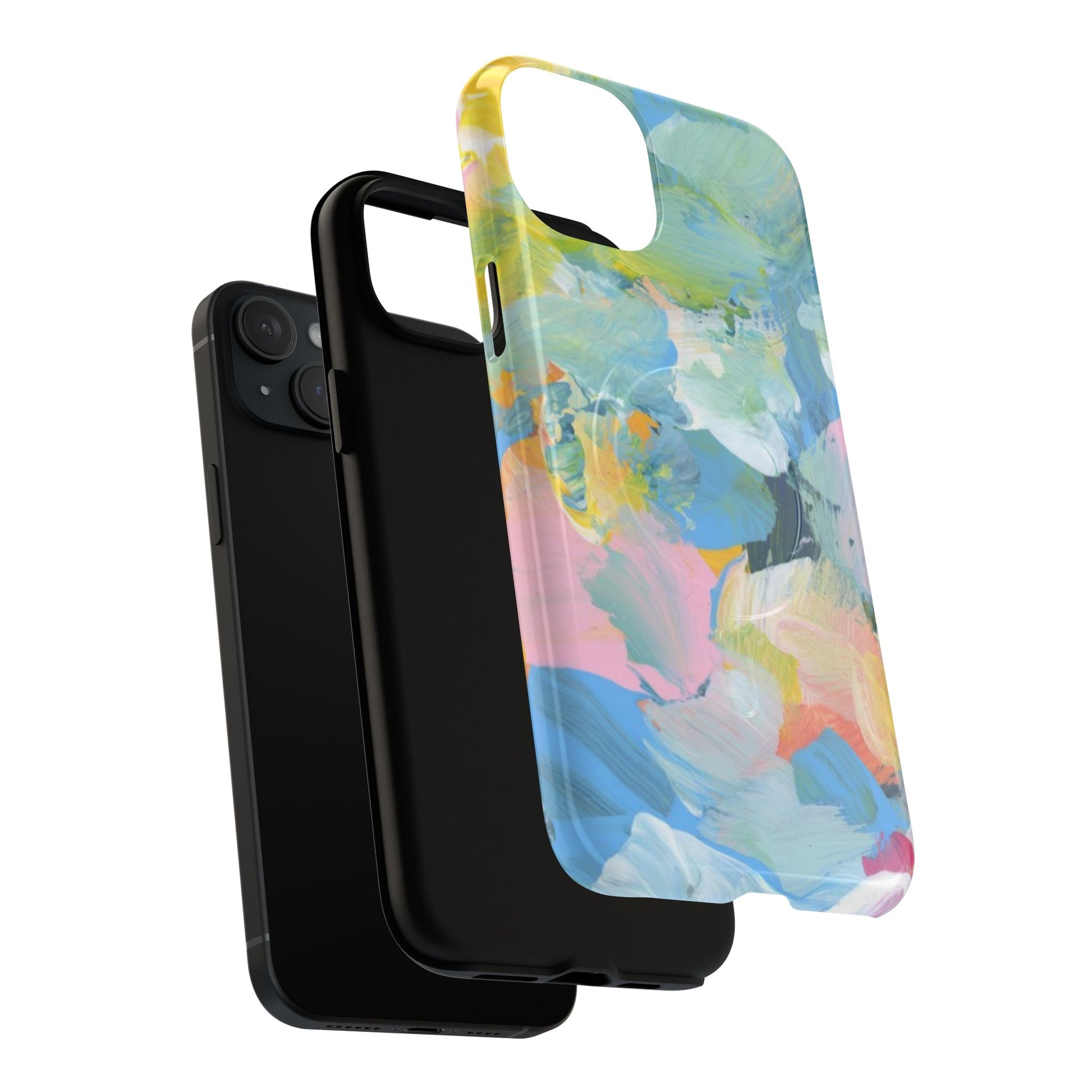 Colorful Tough Magnetic Phone Case, Vibrant Phone Protection, Unique Gift for Her, Modern Design, Holiday Gift Idea - FORMO