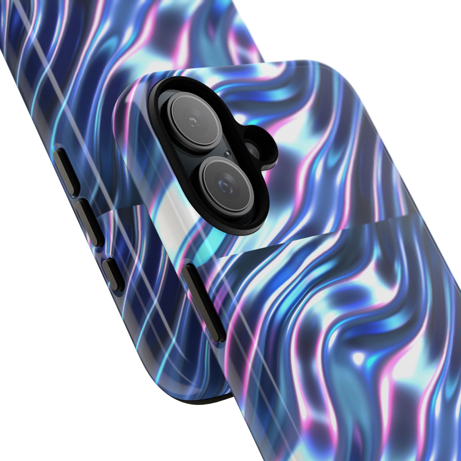 Iridescent Glossy Tough Phone Case (iPhone, Samsung & Google Pixel Compatible) - FORMO