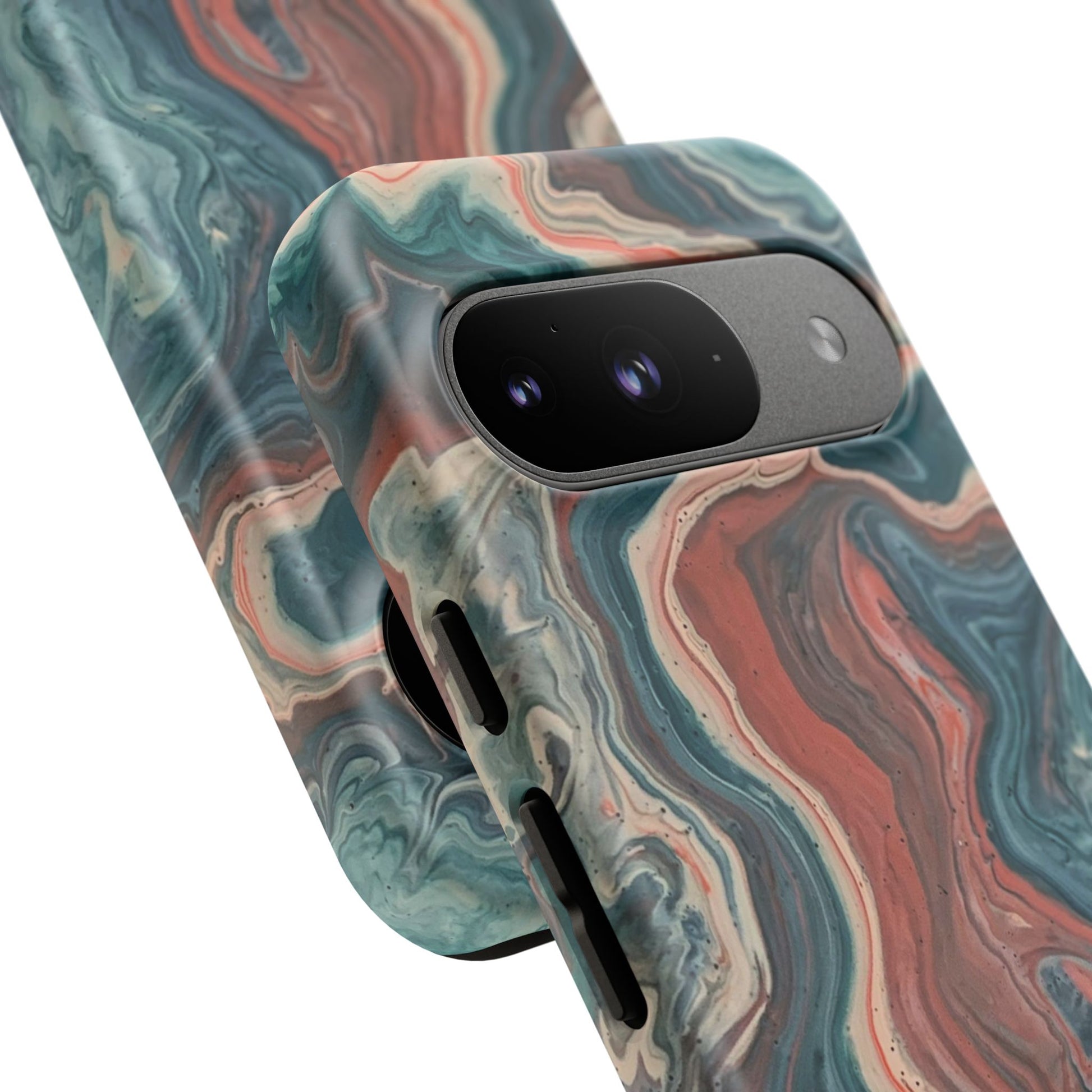 Artistic Phone Case, Tough Cases for Stylish Protection, Marble Design, Trendy Gift for Phone Lovers, Unique Cell Phone Accessory - FORMO