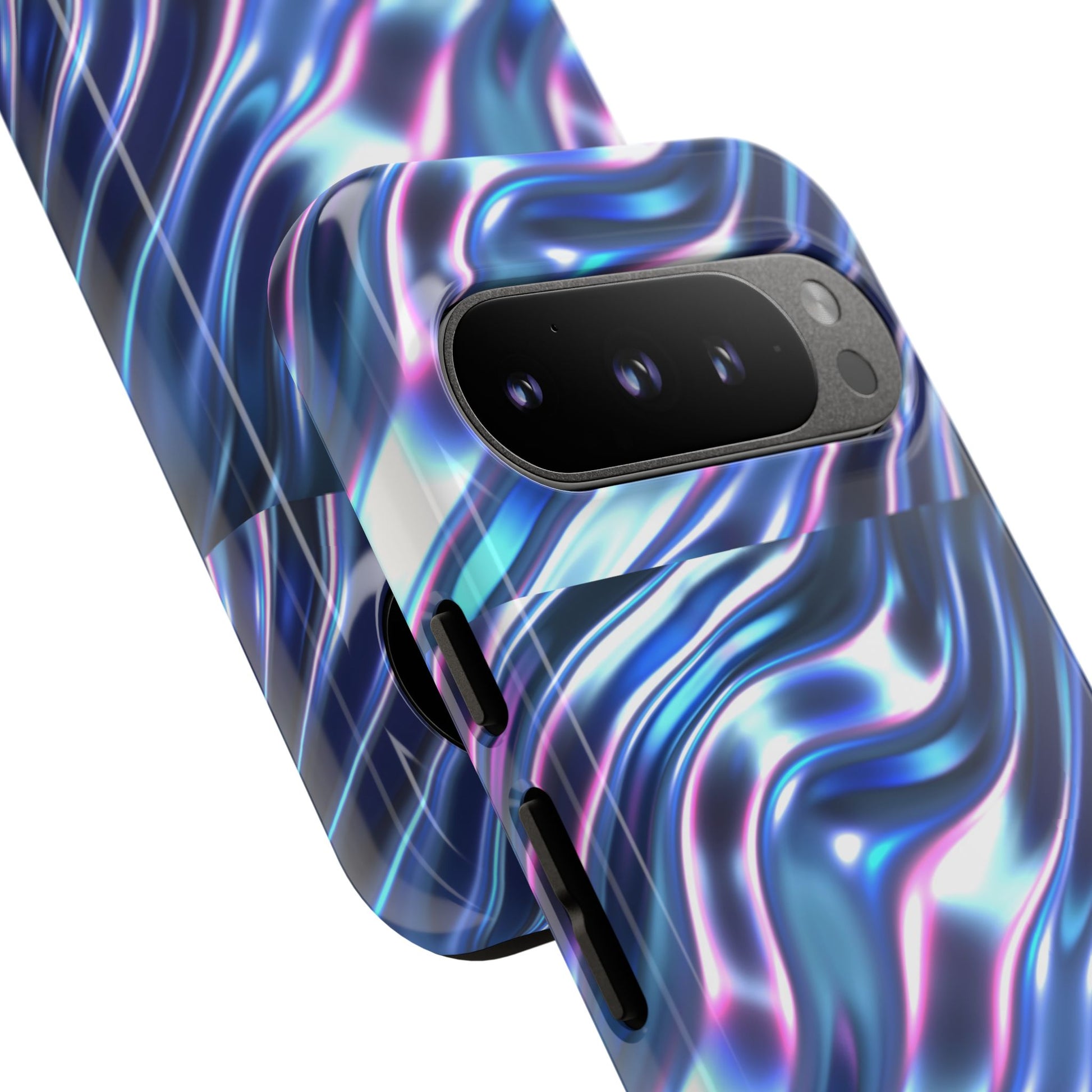 Iridescent Glossy Tough Phone Case (iPhone, Samsung & Google Pixel Compatible) - FORMO