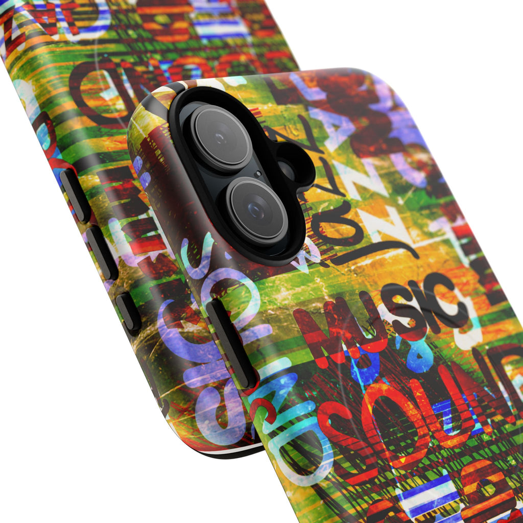 Colorful Music-Themed Phone Case (iPhone & Samsung Compatible) - FORMO