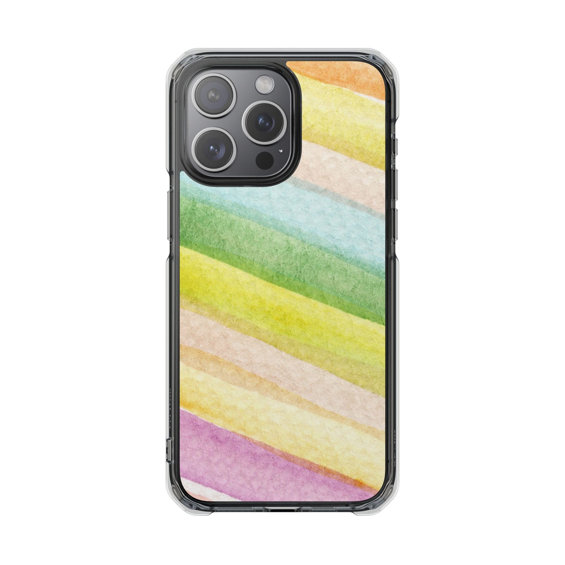 Colorful Watercolor Magnetic Phone Case for Impact Protection, Cute Phone Cover, Stylish Case for Gifts, Birthday, or Everyday Use - FORMO