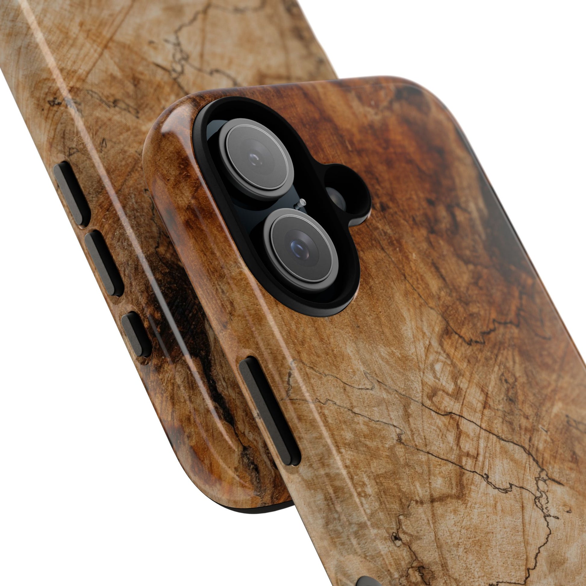 Woodland-Inspired Phone Case | Tough Cases, Natural Wood Grain Cover, Rustic Tech Accessory, Nature Lover Gift, Eco-Friendly - FORMO