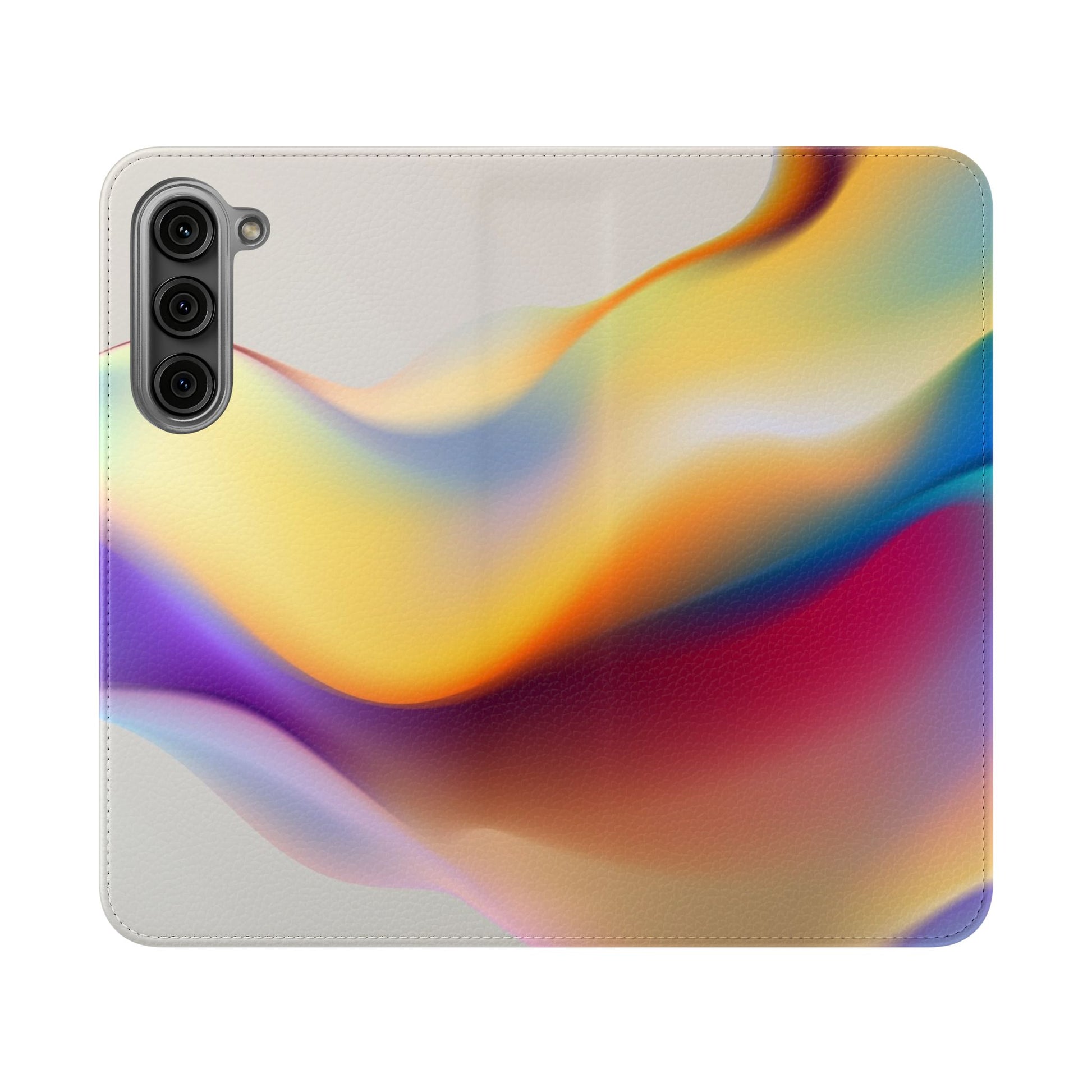Abstract Gradient Wave Phone Wallet Case (iPhone & Samsung Compatible) - FORMO