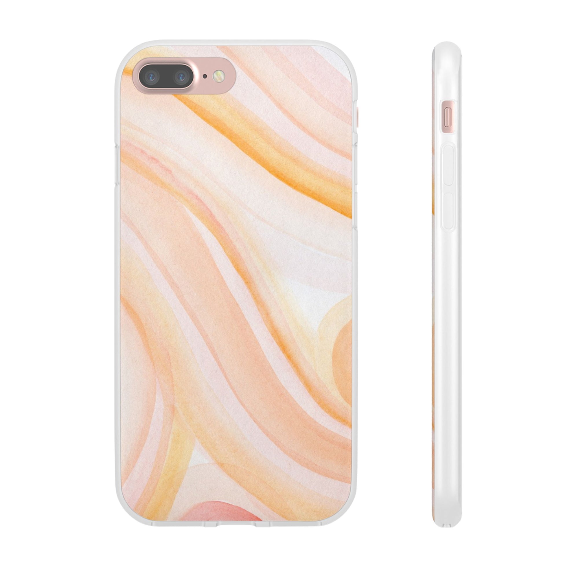 Aesthetic Phone Case, Soft Pastel Flexible Cover, Trendy Mobile Accessories, Gift for Her, Cute Phone Protection - FORMO