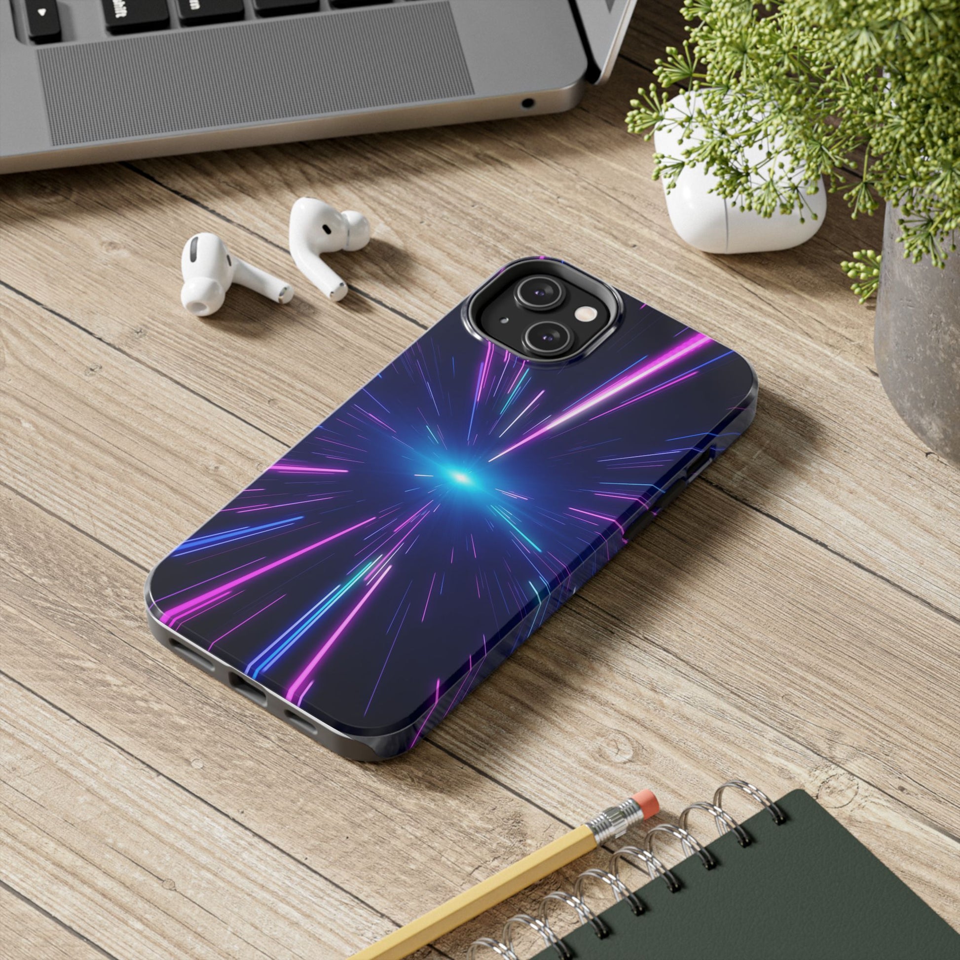 Cosmic Burst Tough Phone Case (iPhone & Samsung Compatible) - FORMO