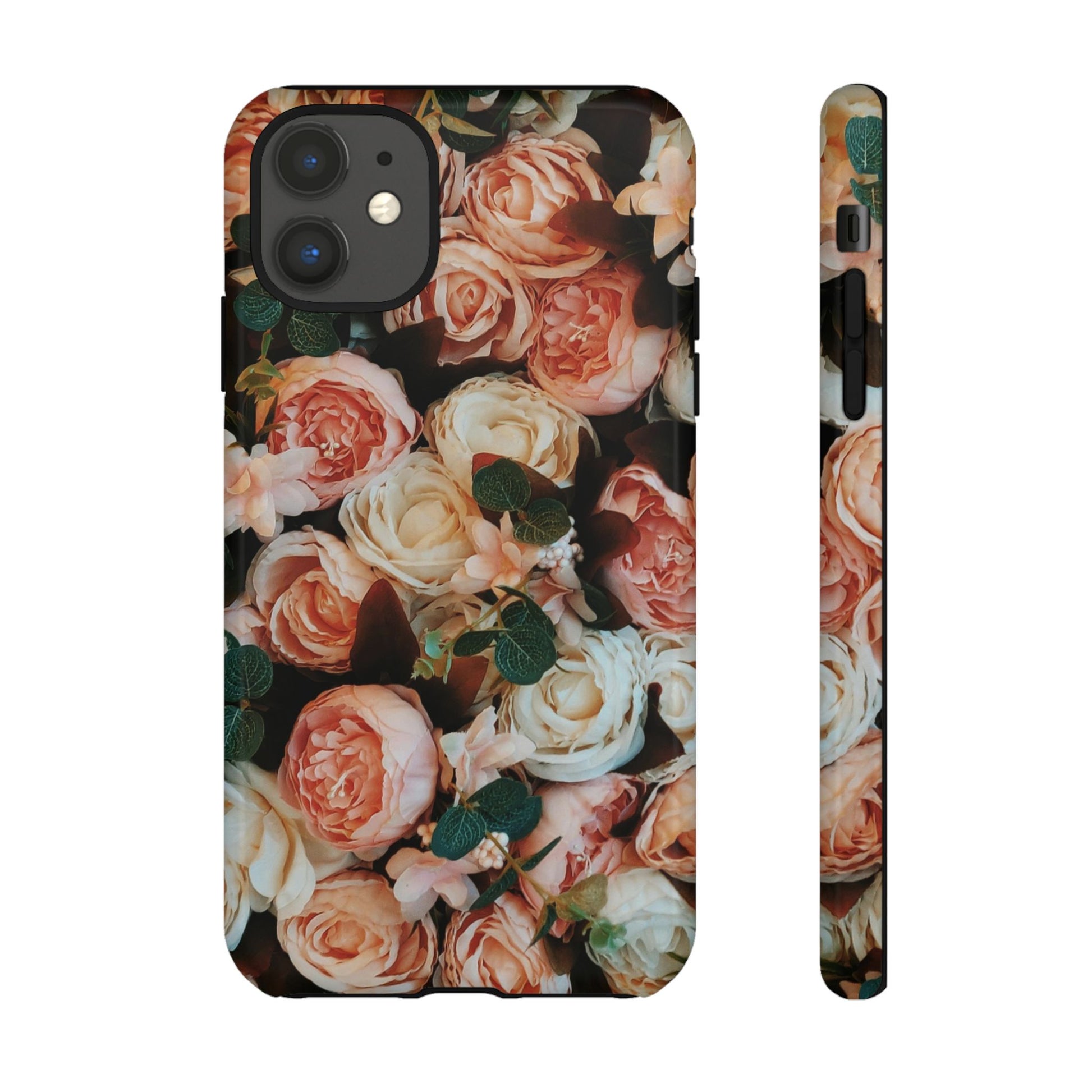 Floral Phone Case - Tough Cases, Rose Design, Floral Protection, Gift for Her, Cute Mobile Cover, Eco-Friendly Case - FORMO