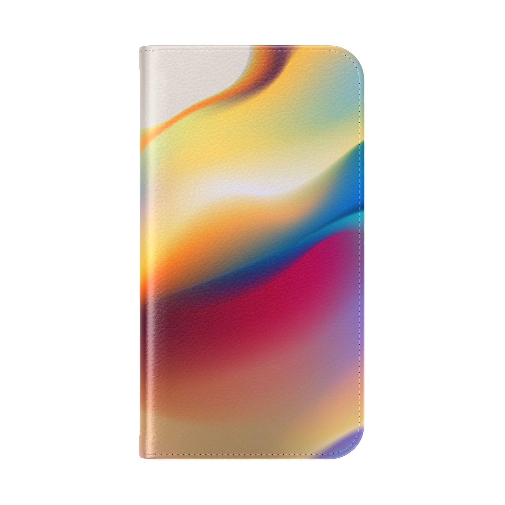 Abstract Gradient Wave Phone Wallet Case (iPhone & Samsung Compatible) - FORMO