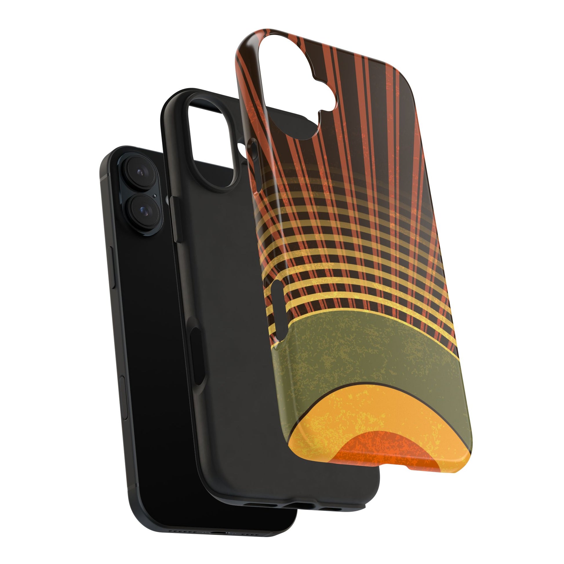 Retro Sunrise Tough Phone Case (iPhone & Samsung Compatible) - FORMO
