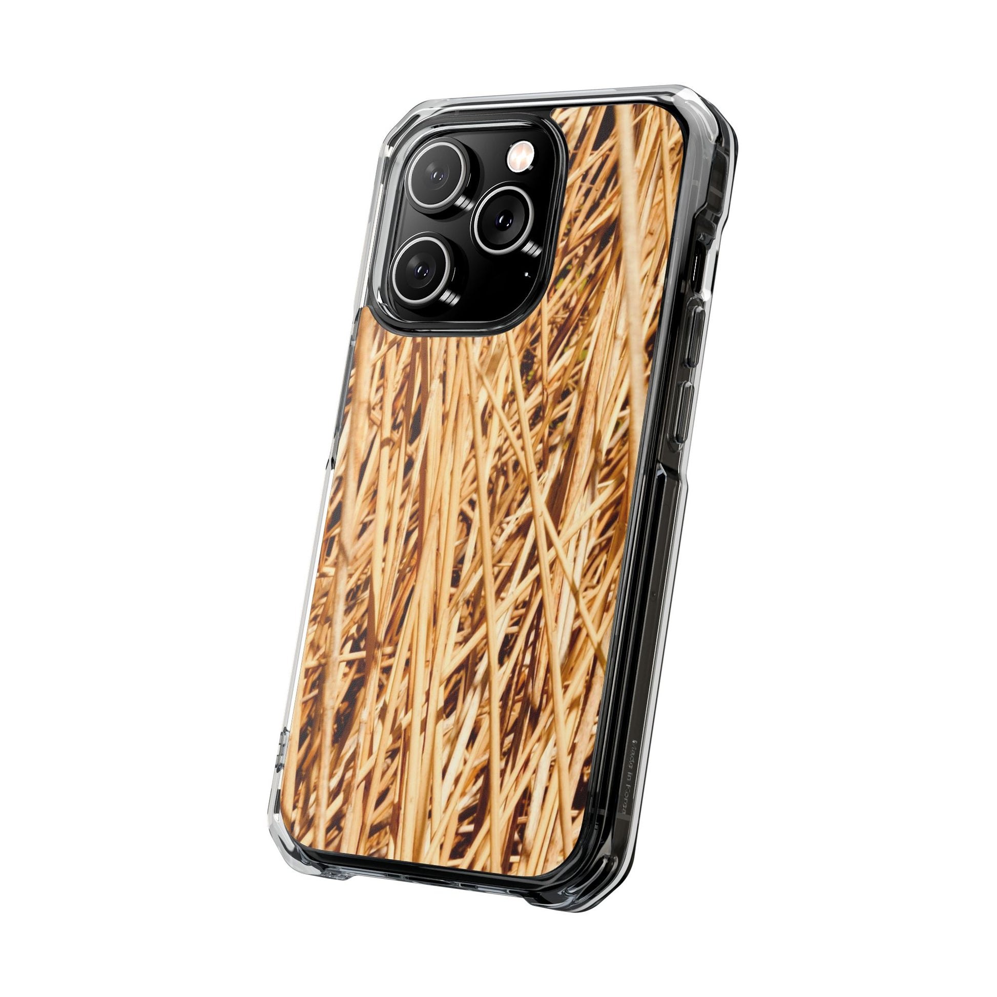 Magnetic Clear Impact Phone Cases for Nature Lovers, Durable Phone Cover, Unique Gift, Eco-Friendly Case, Seasonal Style - FORMO