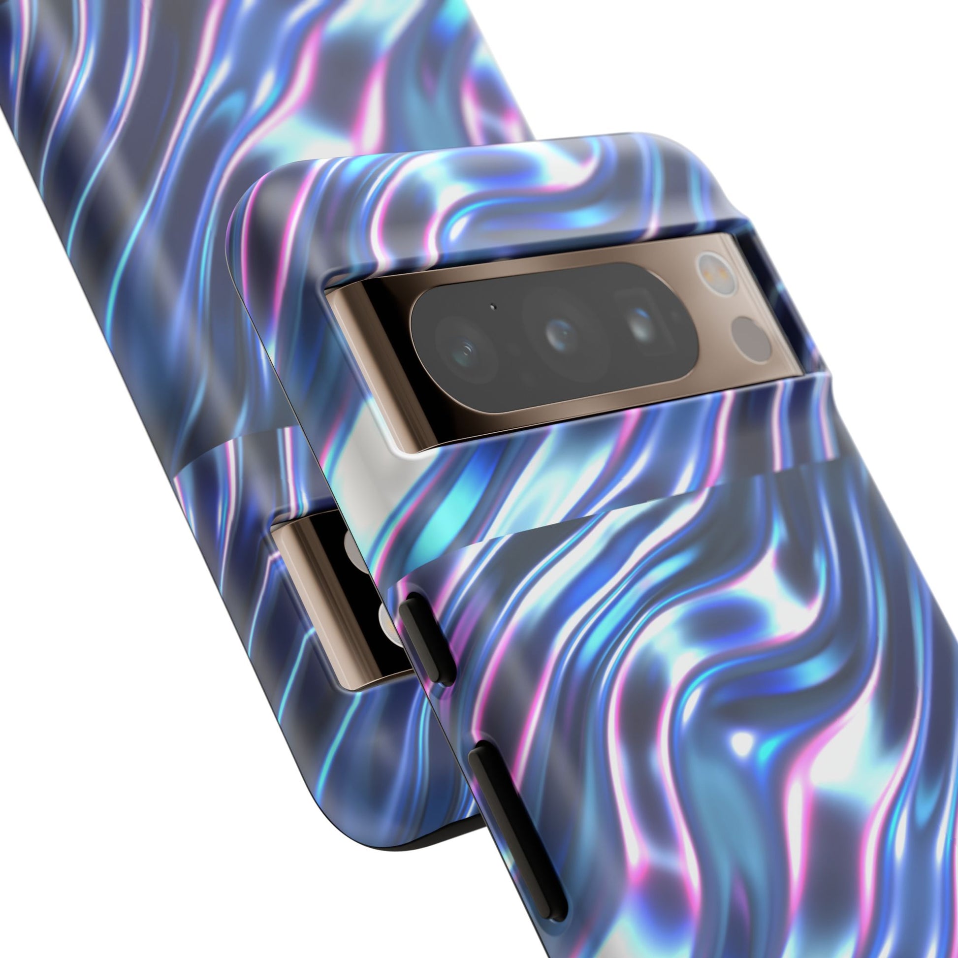 Iridescent Glossy Tough Phone Case (iPhone, Samsung & Google Pixel Compatible) - FORMO