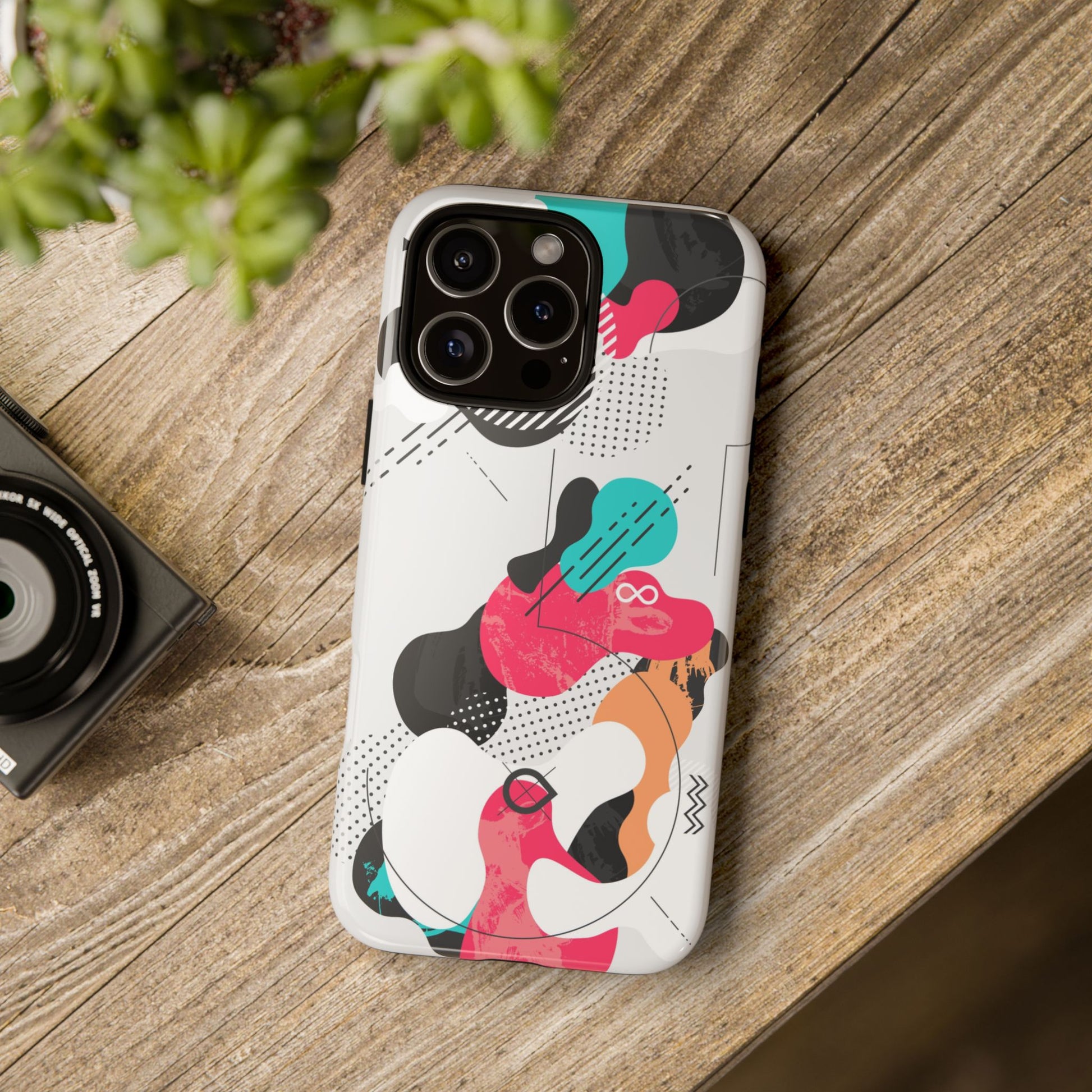 Abstract Art Tough Phone Case (iPhone & Samsung Compatible) - FORMO