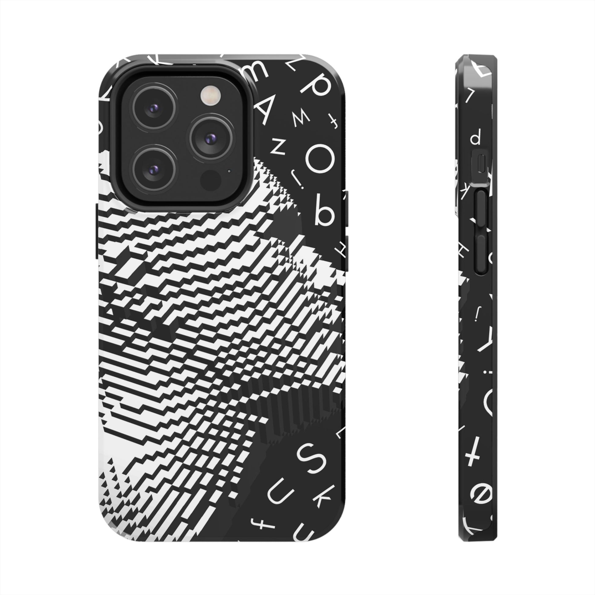 Mono Matrix Tough Phone Case (iPhone & Samsung Compatible) - FORMO