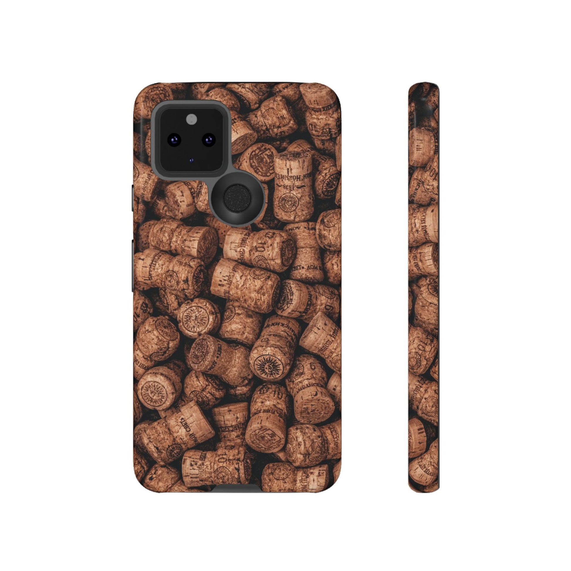Cork Pattern Phone Case - Eco-Friendly, Vintage Style, Rustic Gifts for Wine Lovers, Housewarming, Birthday, Unique Gift - FORMO
