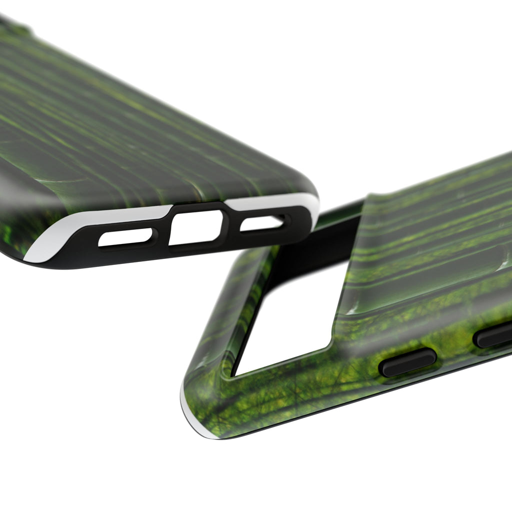 Bamboo Phone Case - Tough Cases, Nature Lover Gift, Eco-Friendly Phone Accessory, Greenery Design, Unique Smartphone Cover - FORMO