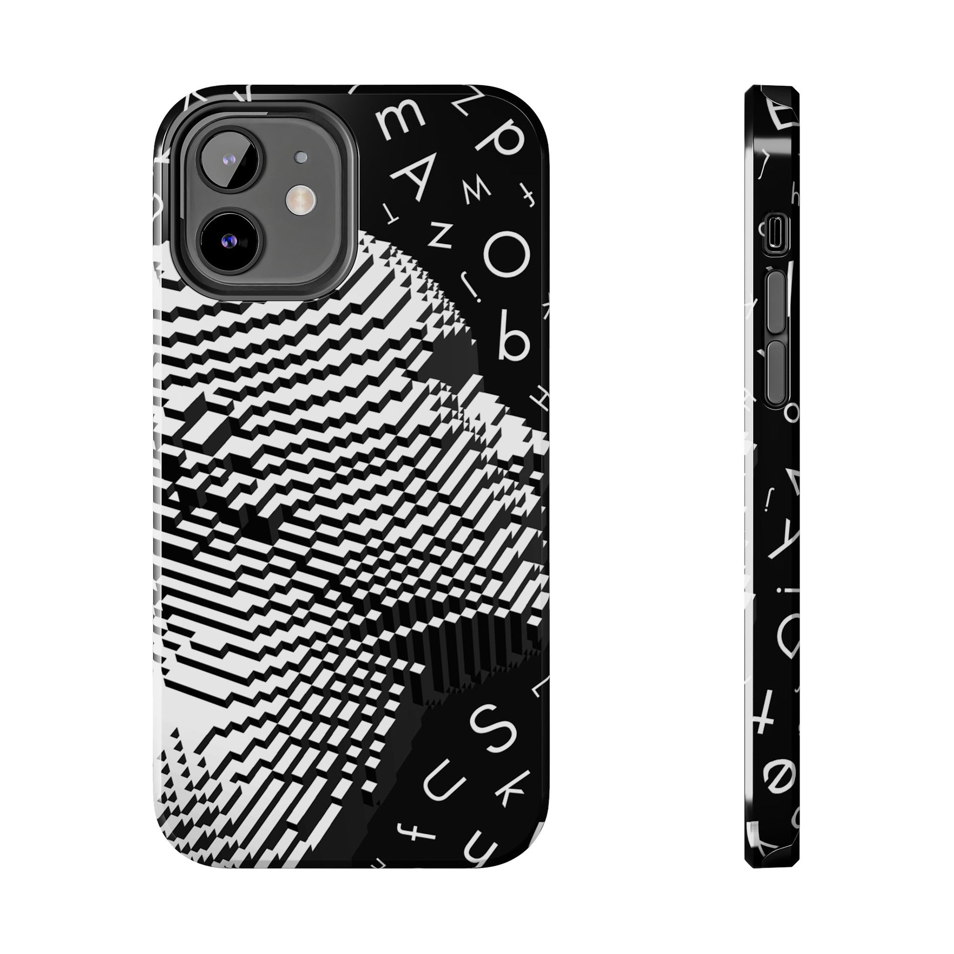 Mono Matrix Tough Phone Case (iPhone & Samsung Compatible) - FORMO