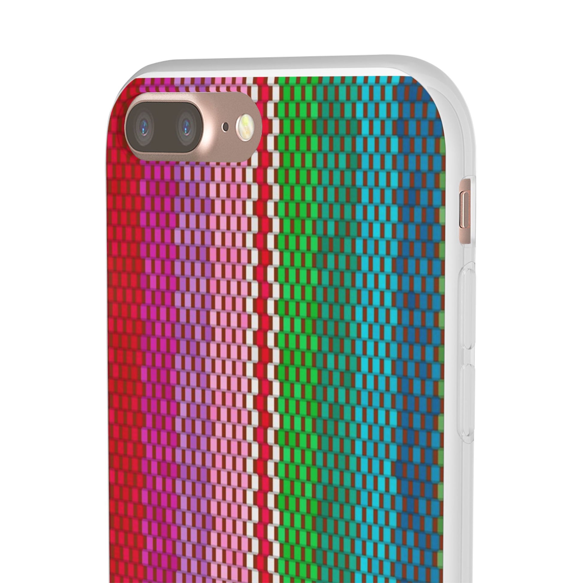 Colorful Striped Flexi Phone Case (iPhone & Samsung Compatible) - FORMO