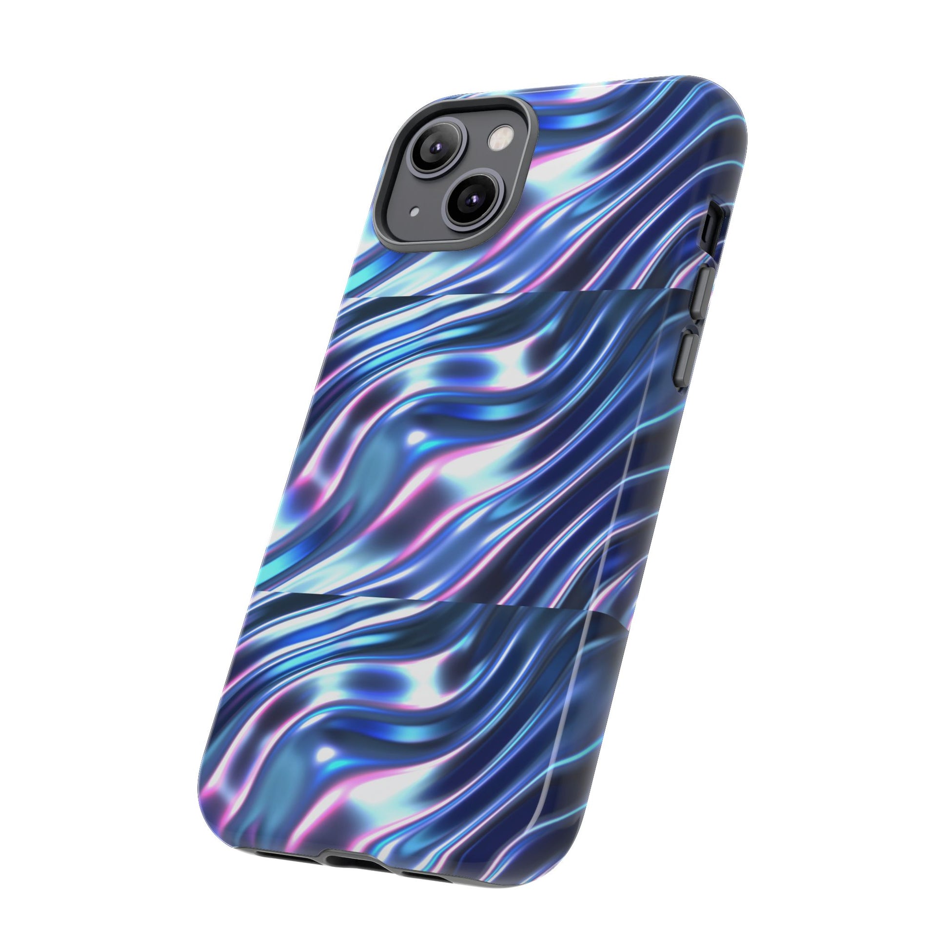 Iridescent Glossy Tough Phone Case (iPhone, Samsung & Google Pixel Compatible) - FORMO
