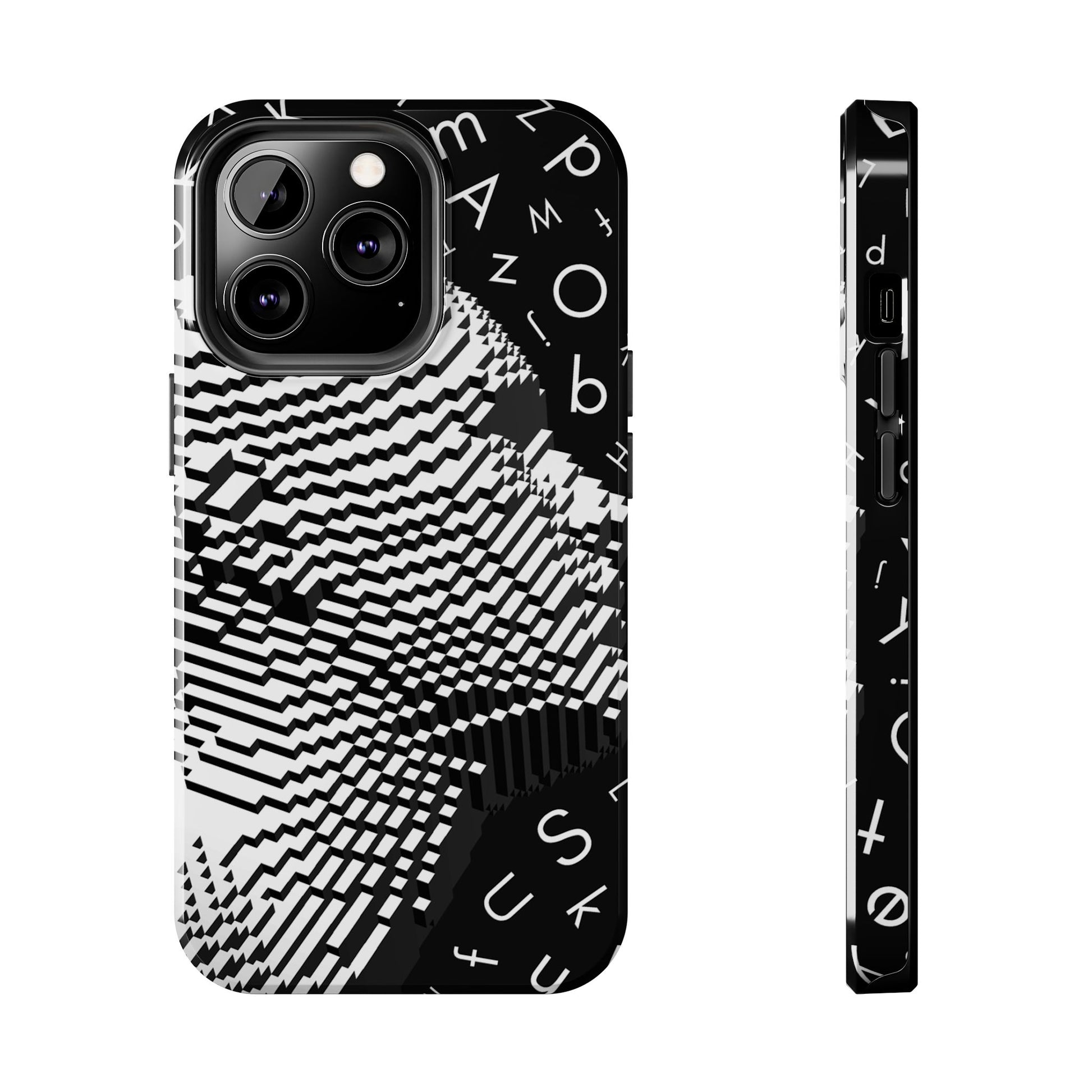 Mono Matrix Tough Phone Case (iPhone & Samsung Compatible) - FORMO