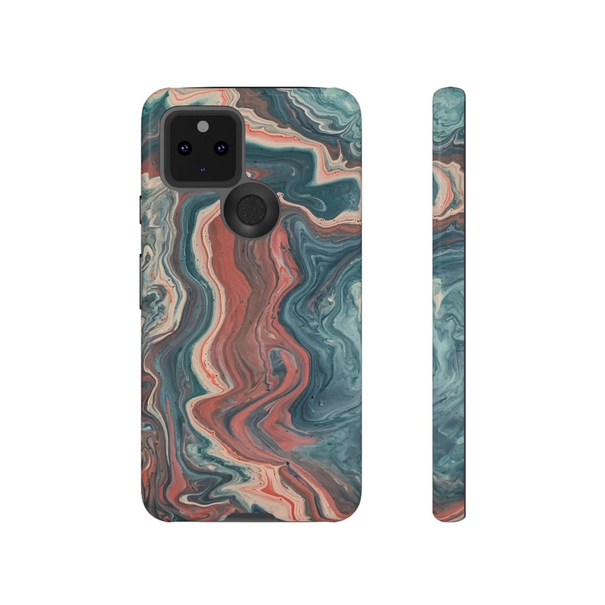 Artistic Phone Case, Tough Cases for Stylish Protection, Marble Design, Trendy Gift for Phone Lovers, Unique Cell Phone Accessory - FORMO