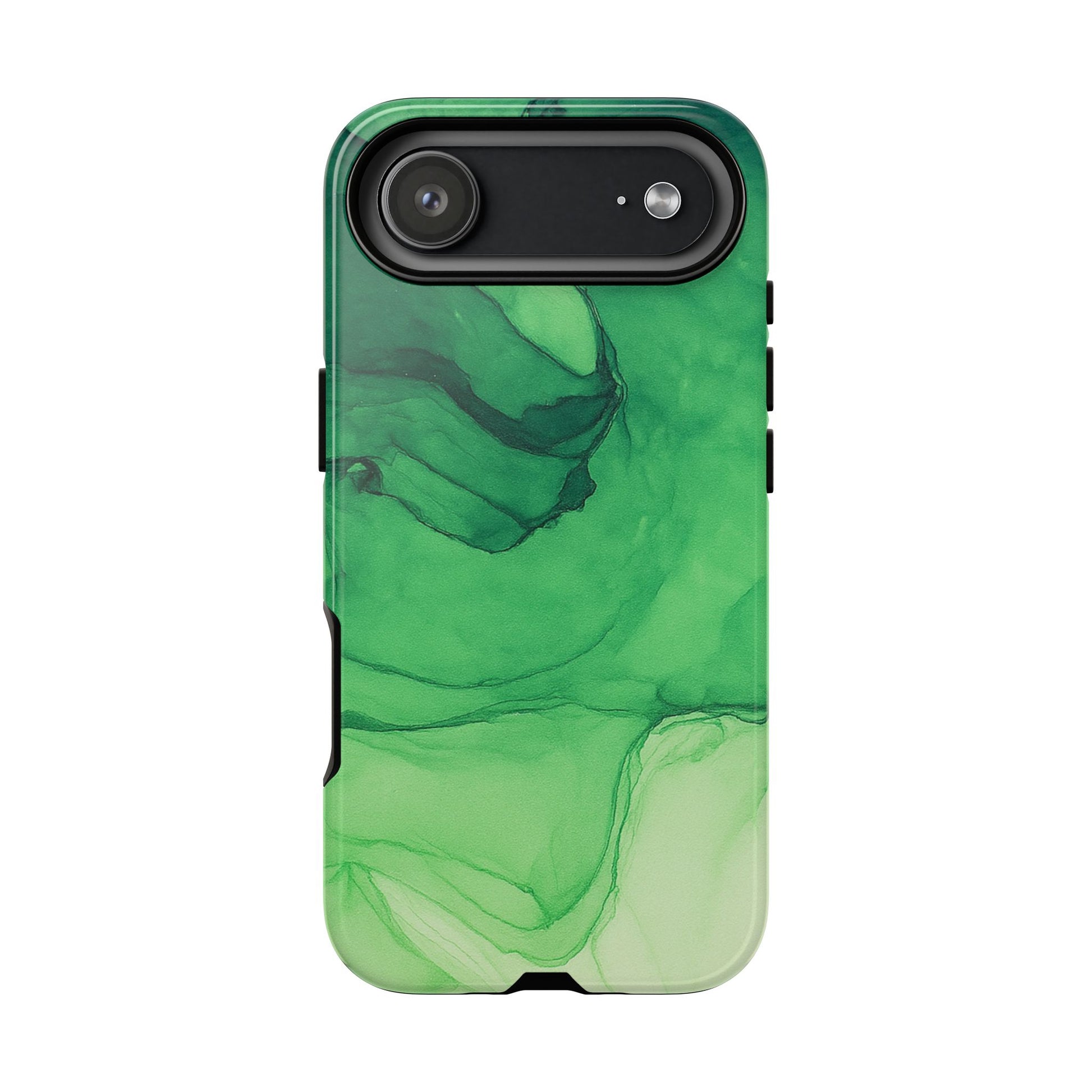 Stylish Phone Case for Nature Lovers, Tough Cases, Green Marble Design, Organic Aesthetic, Unique Gift, Eco-friendly Accessories