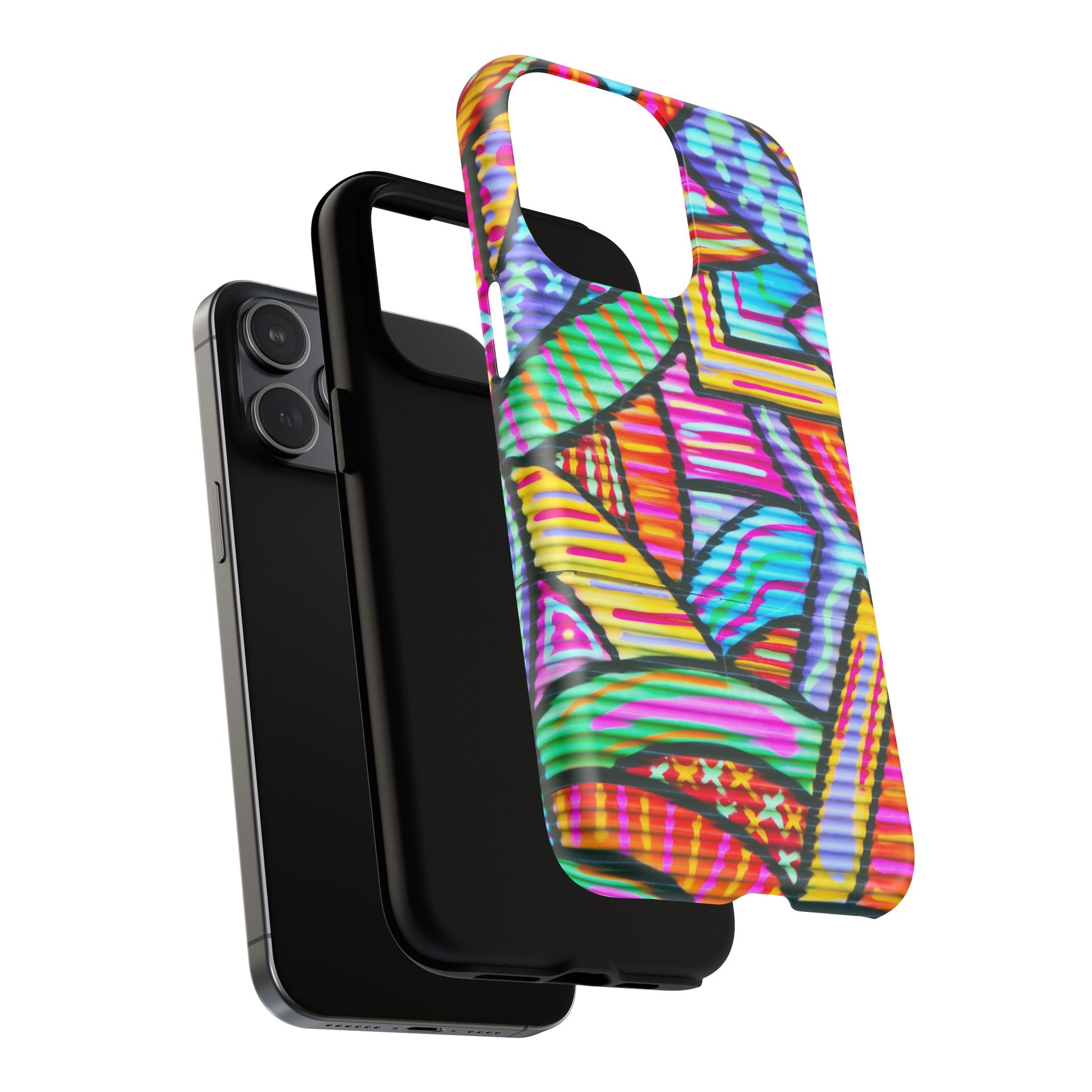 Vibrant Tough Magnetic Phone Case, Colorful Phone Cover, Artistic Mobile Protection, Unique Gift for Tech Lovers, Phone Accessories - FORMO