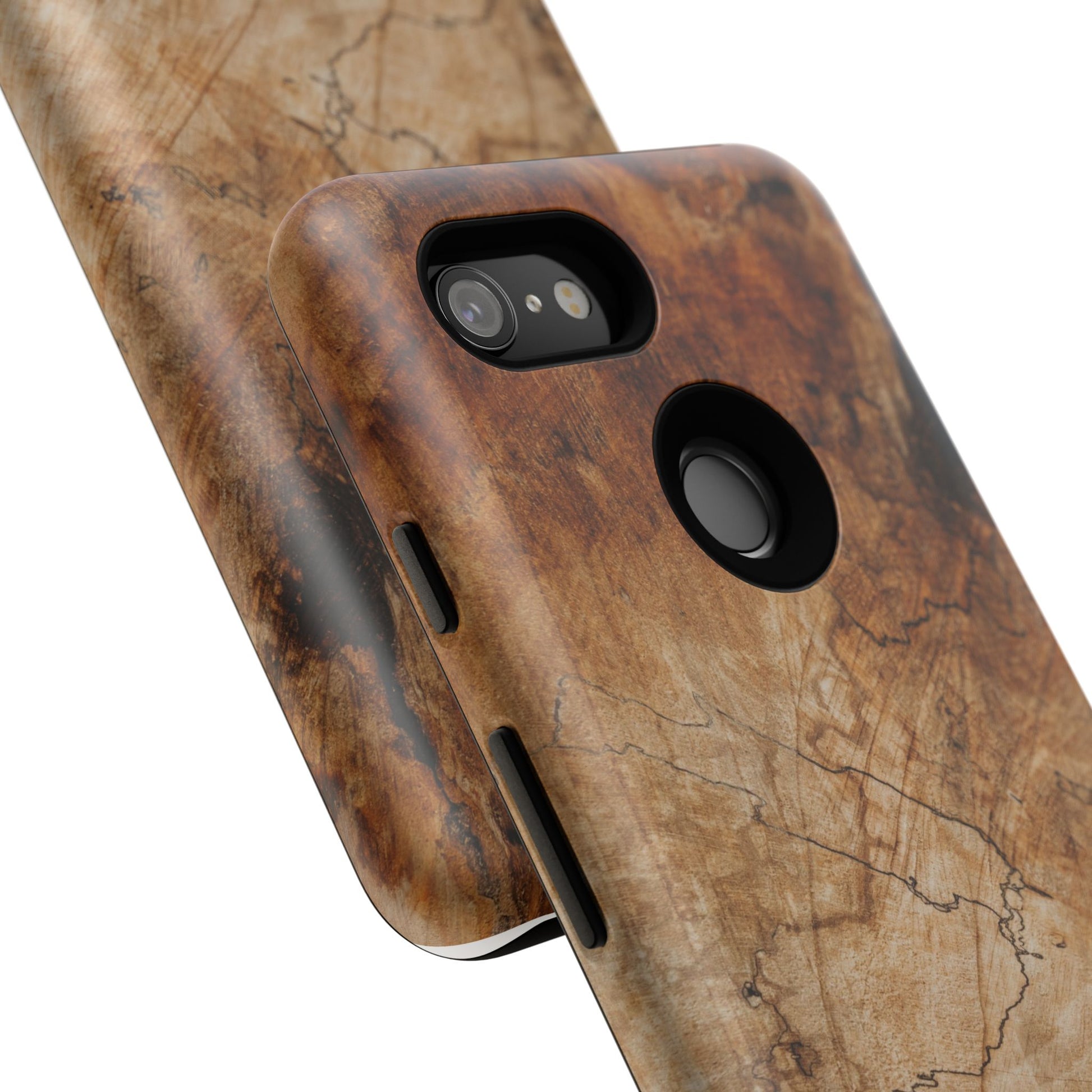 Woodland-Inspired Phone Case | Tough Cases, Natural Wood Grain Cover, Rustic Tech Accessory, Nature Lover Gift, Eco-Friendly - FORMO