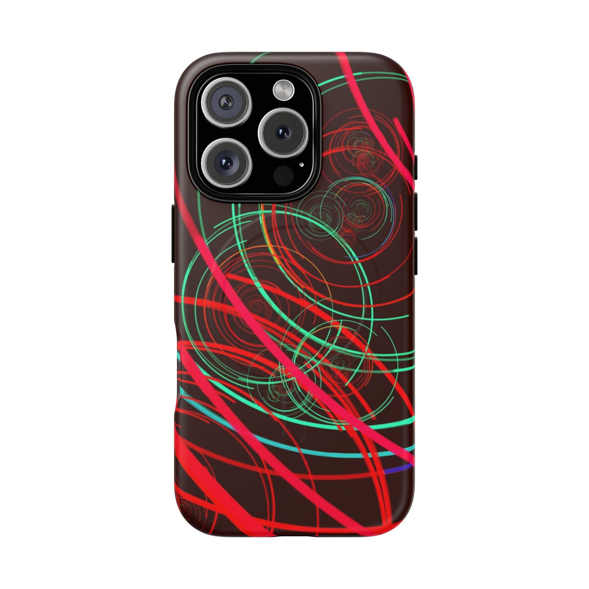 Vibrant Spiral Magnetic Phone Case (iPhone & Samsung Compatible) - FORMO