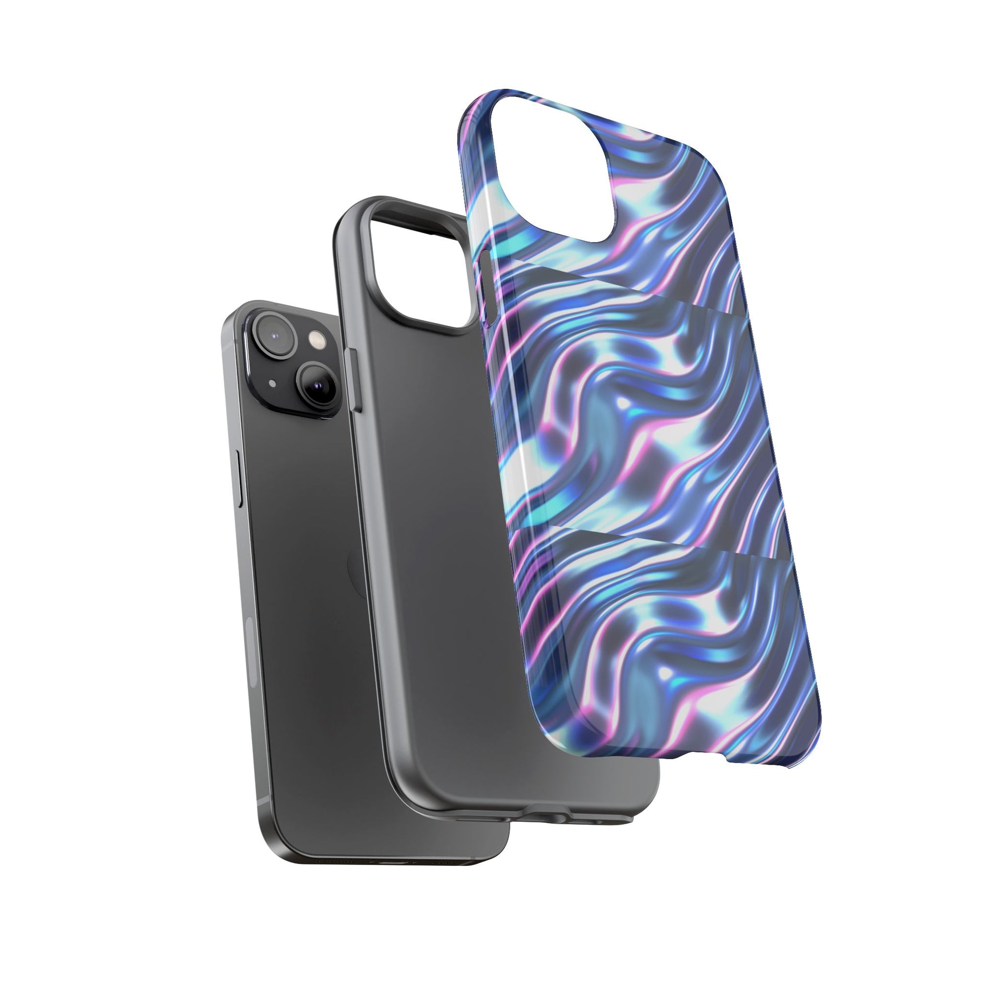 Iridescent Glossy Tough Phone Case (iPhone, Samsung & Google Pixel Compatible) - FORMO