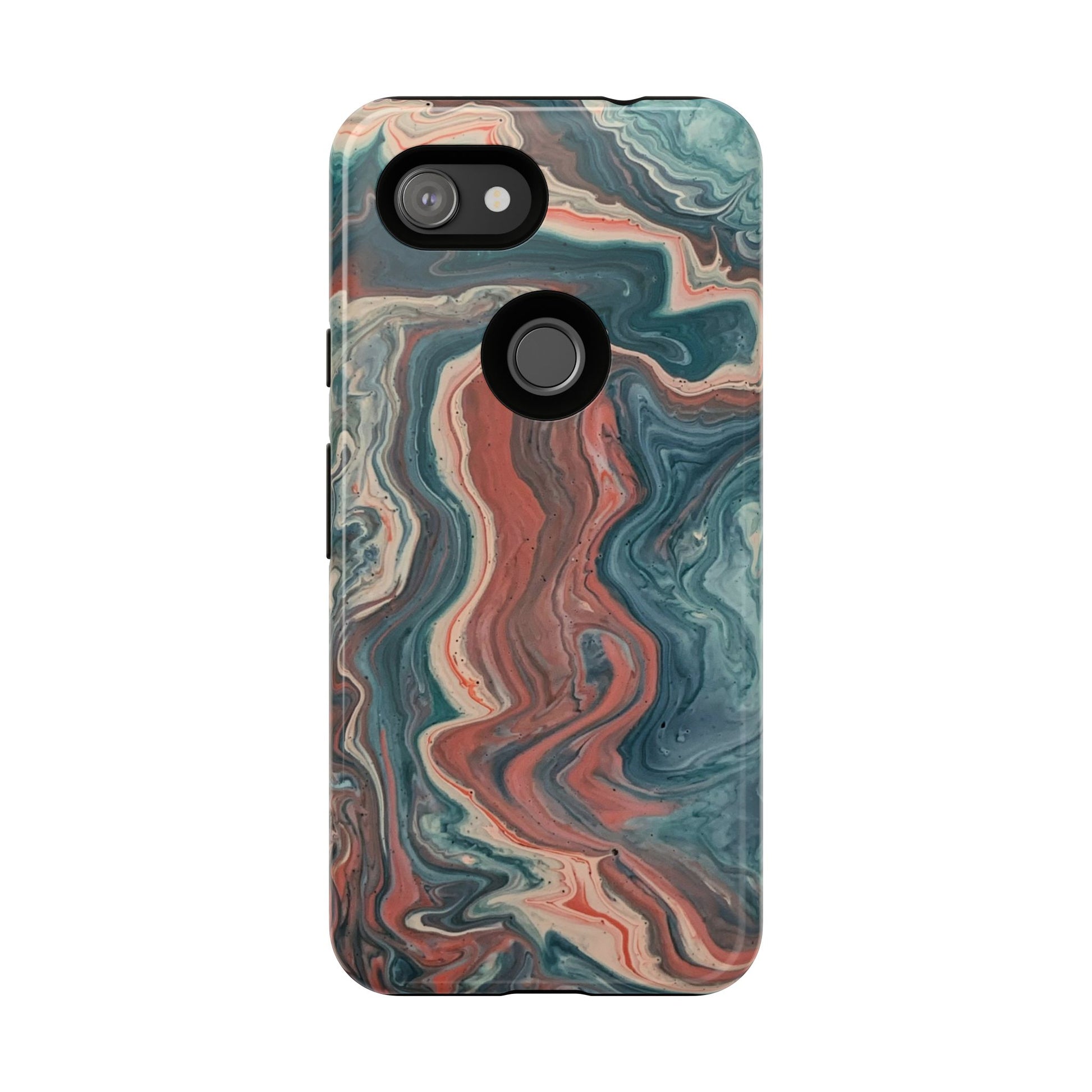 Artistic Phone Case, Tough Cases for Stylish Protection, Marble Design, Trendy Gift for Phone Lovers, Unique Cell Phone Accessory - FORMO