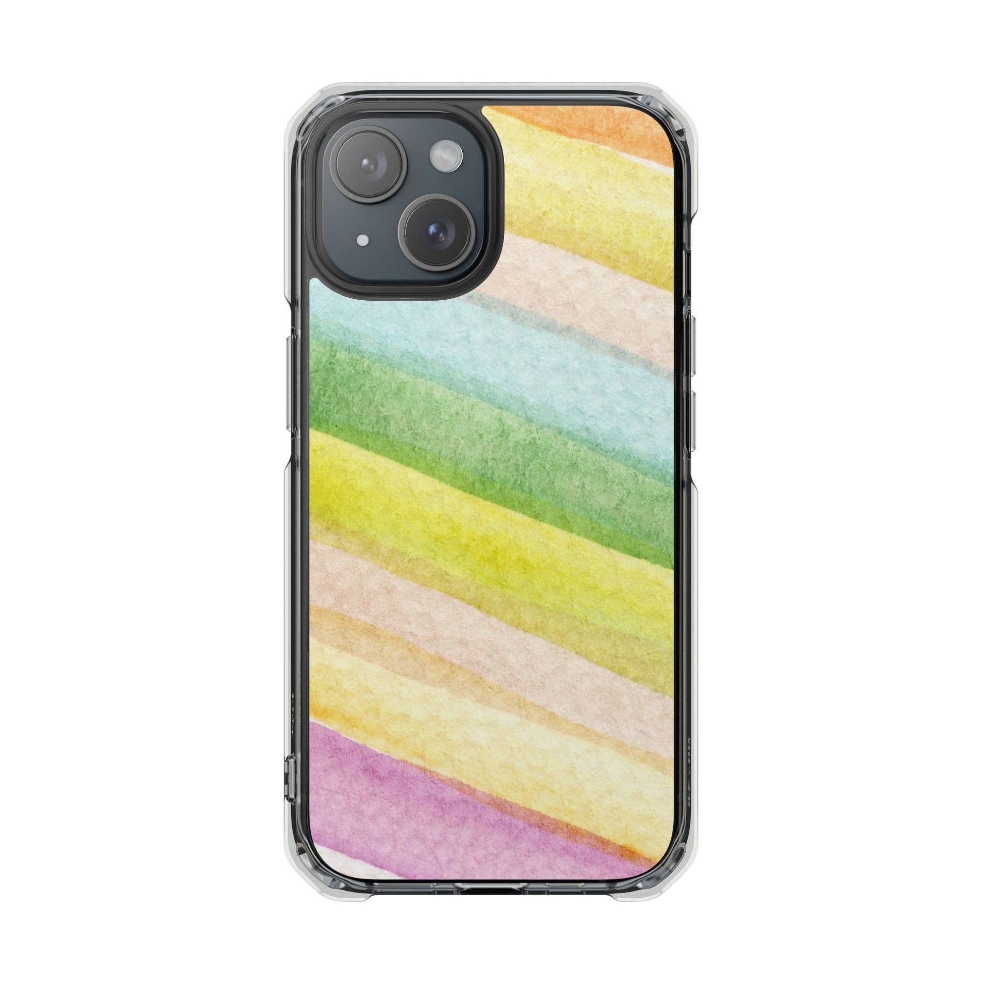 Colorful Watercolor Magnetic Phone Case for Impact Protection, Cute Phone Cover, Stylish Case for Gifts, Birthday, or Everyday Use - FORMO